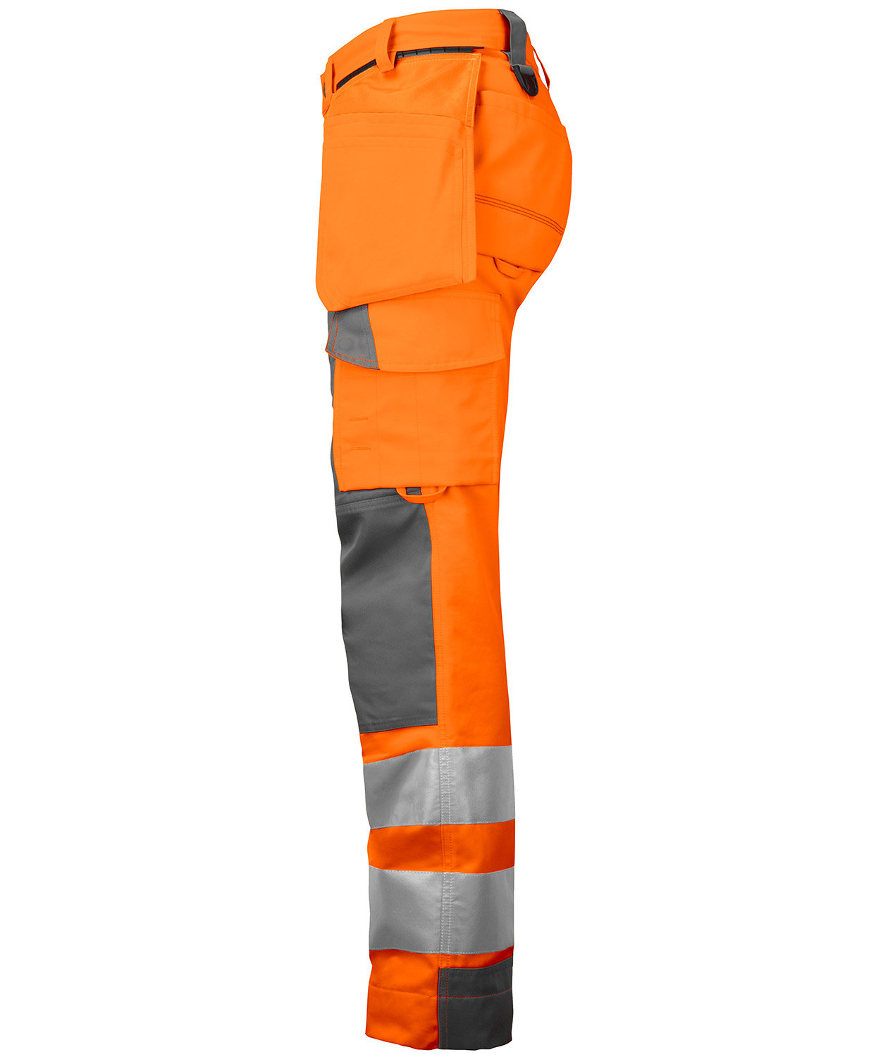 ProJob hantverksbyxa dam, Varsel orange/Gr&aring;, large image number 2