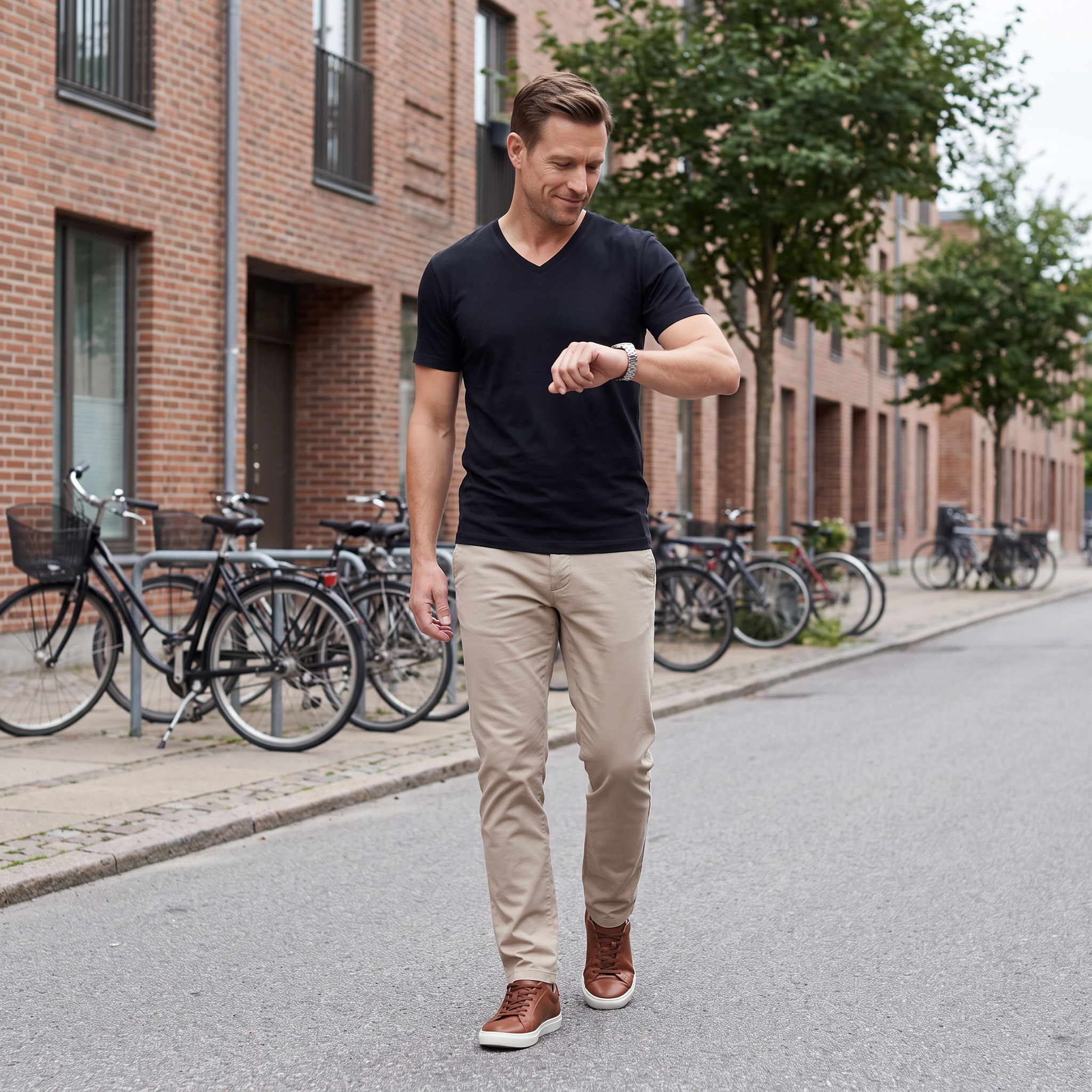 Tee Jays  T-shirt, Svart