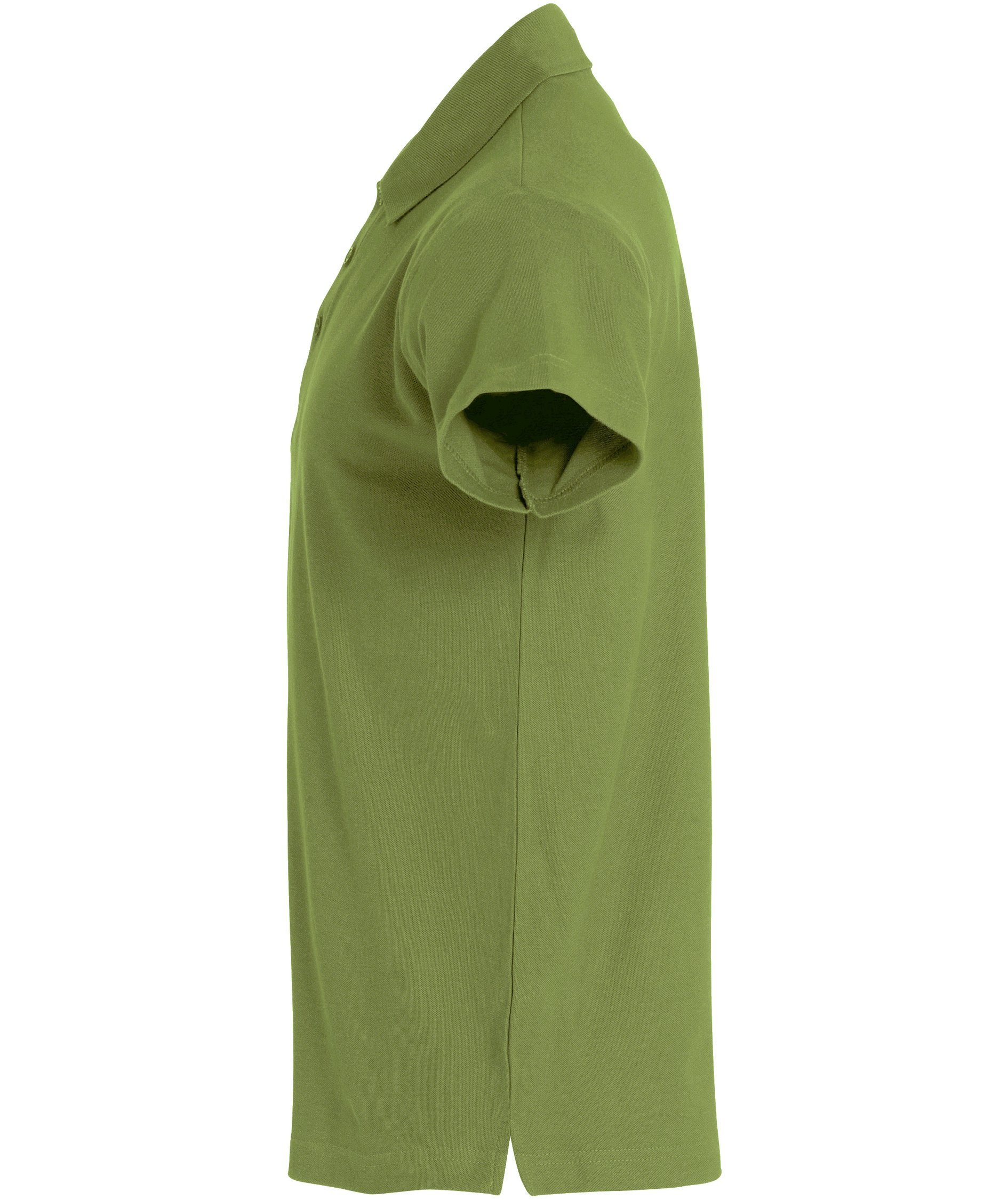 Clique Basic Poloshirt, Army Green, large image number 4