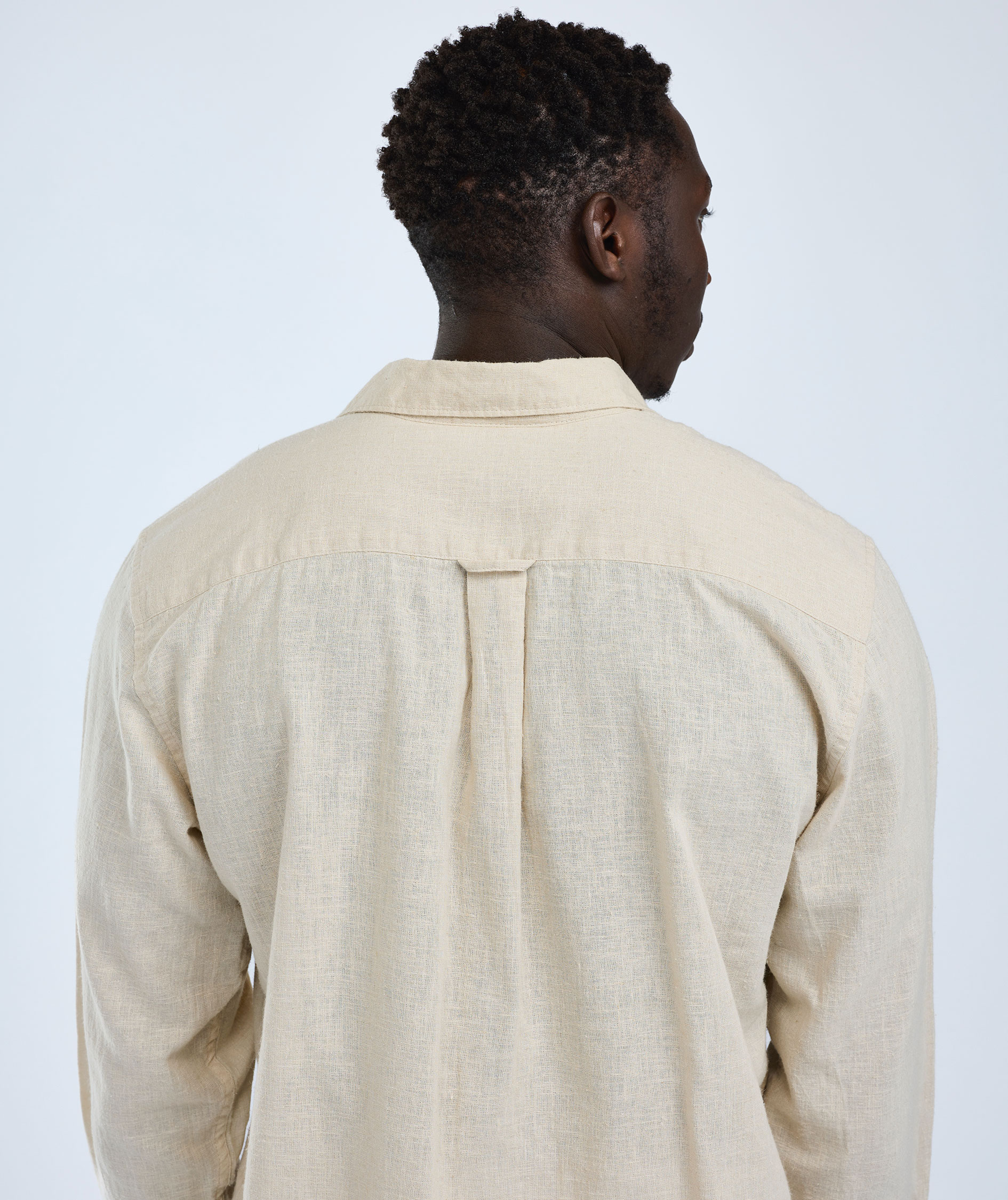 Pinewood V&auml;rnamo InsectSafe skjorte, Linen Beige, large image number 6