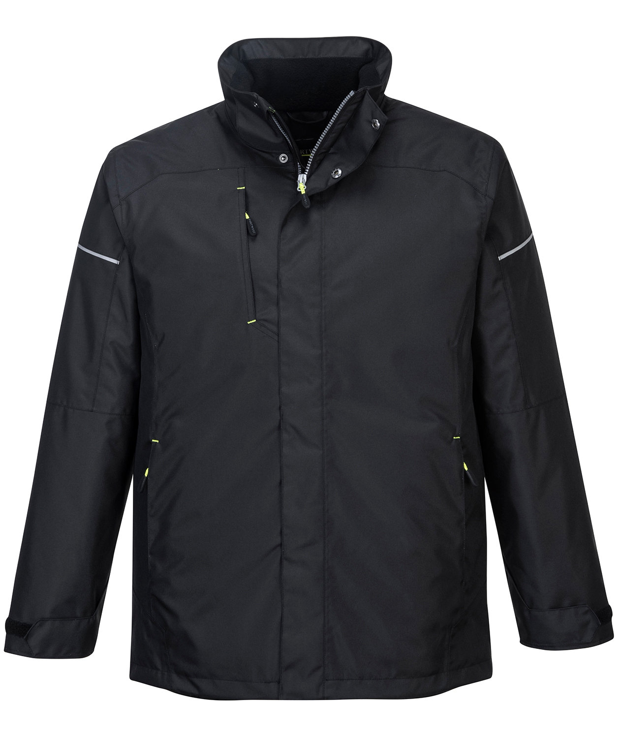 Portwest PW3 vinterjakke, Sort, large image number 0