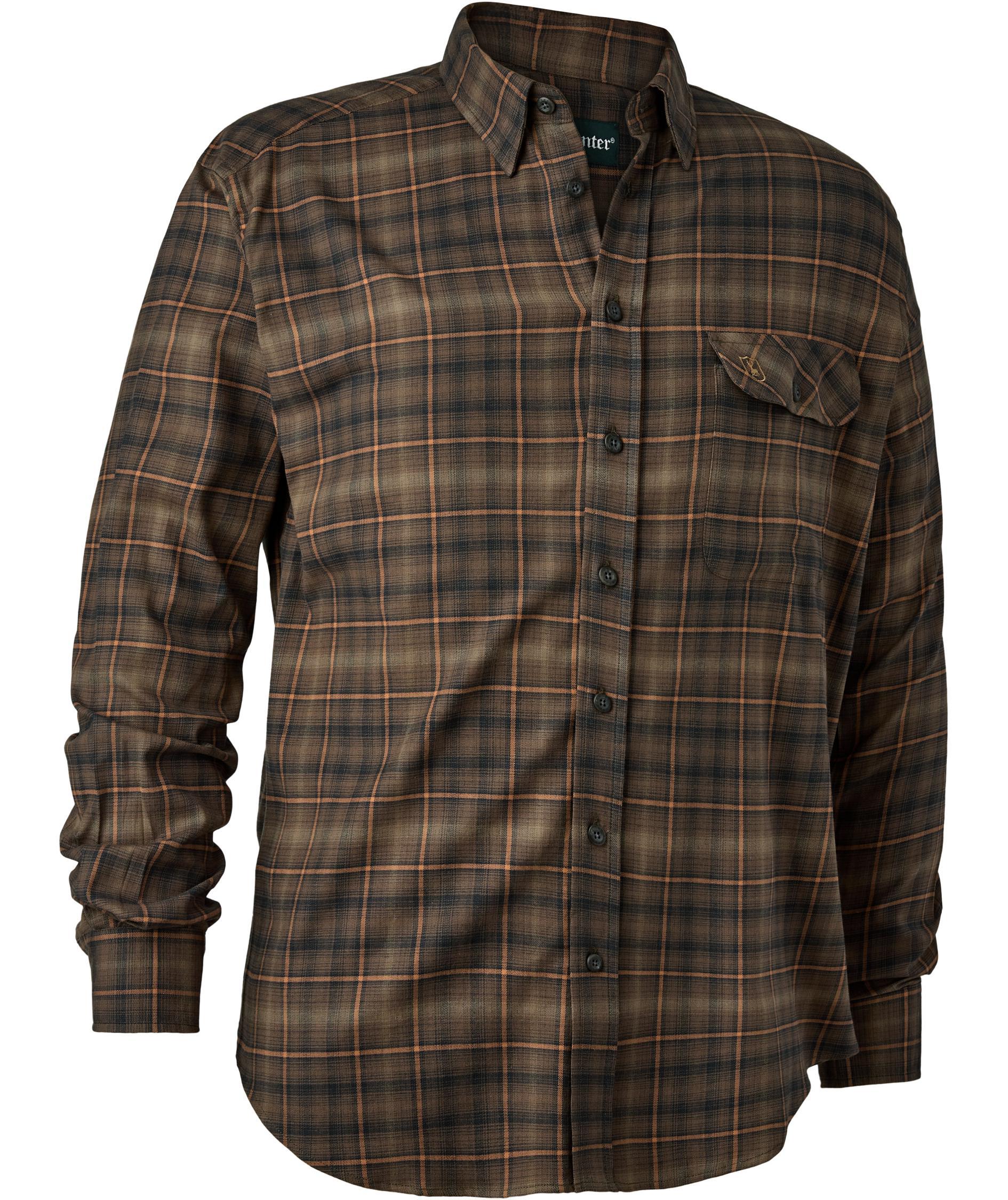 Deerhunter Eric shirt, Green Check