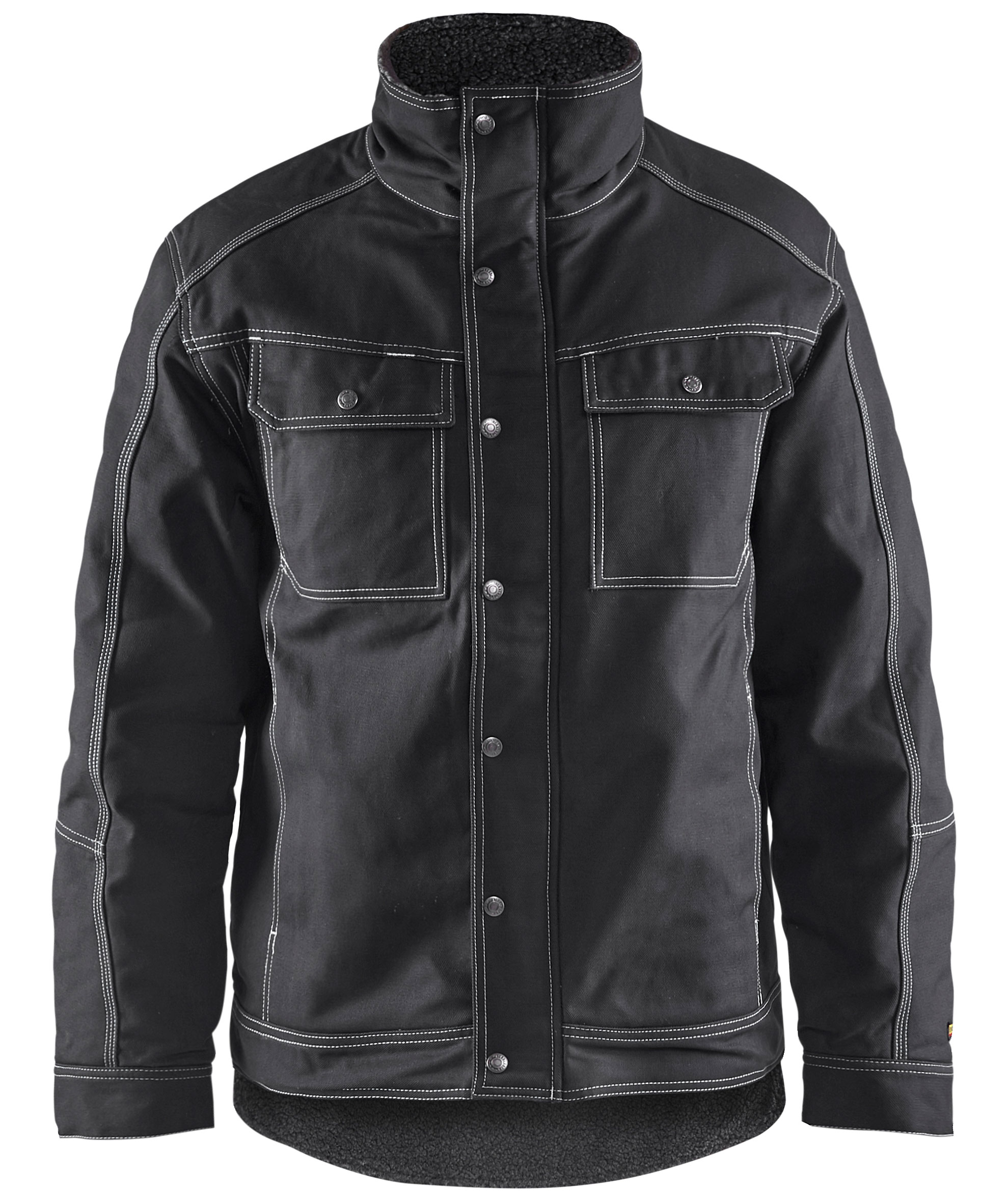 Bl&aring;kl&auml;der vinterjacka, Svart