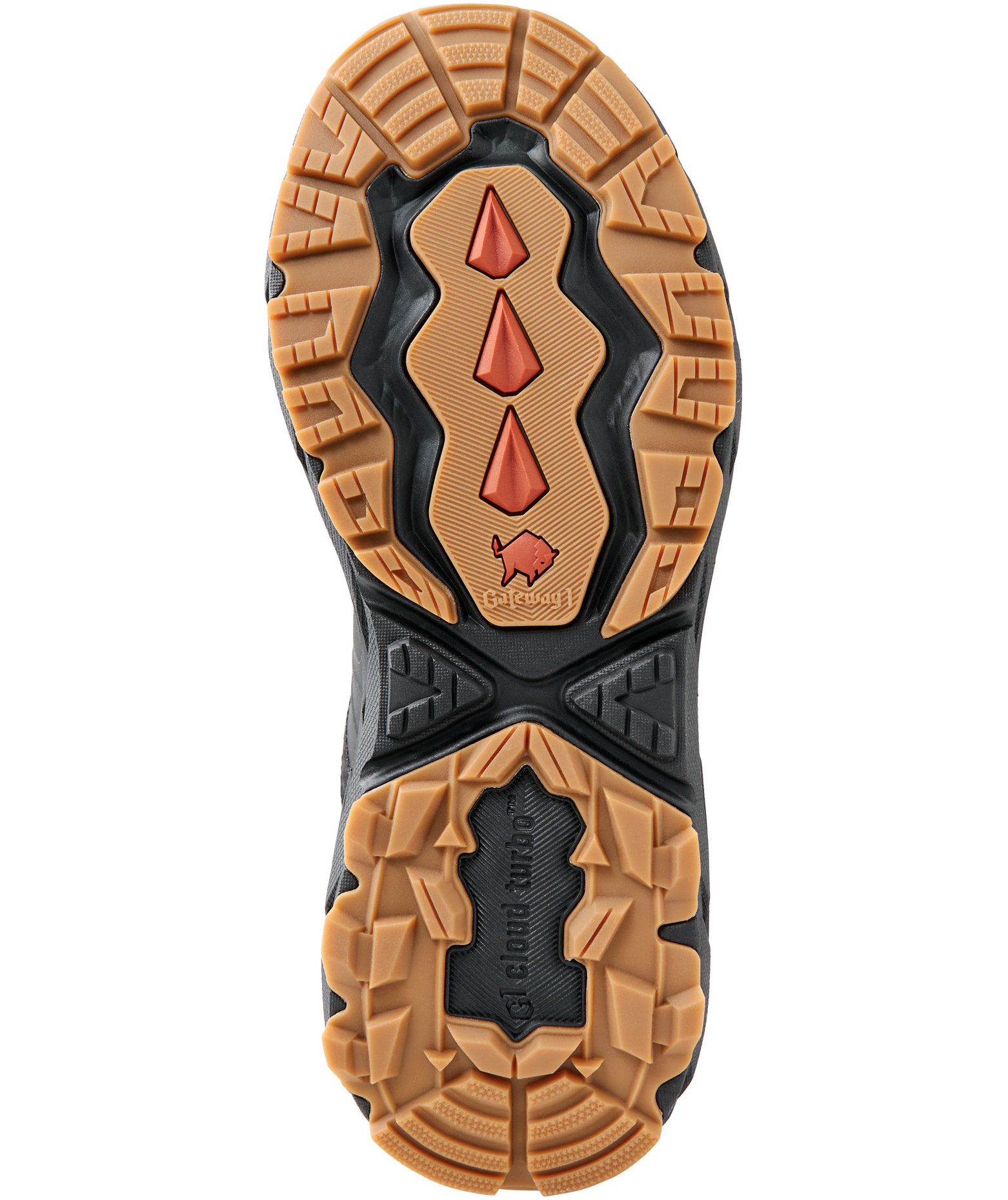 Gateway1 Cirrus 5" G1&reg; speed-lacing&trade; vandrark&auml;ngor, Black, large image number 2