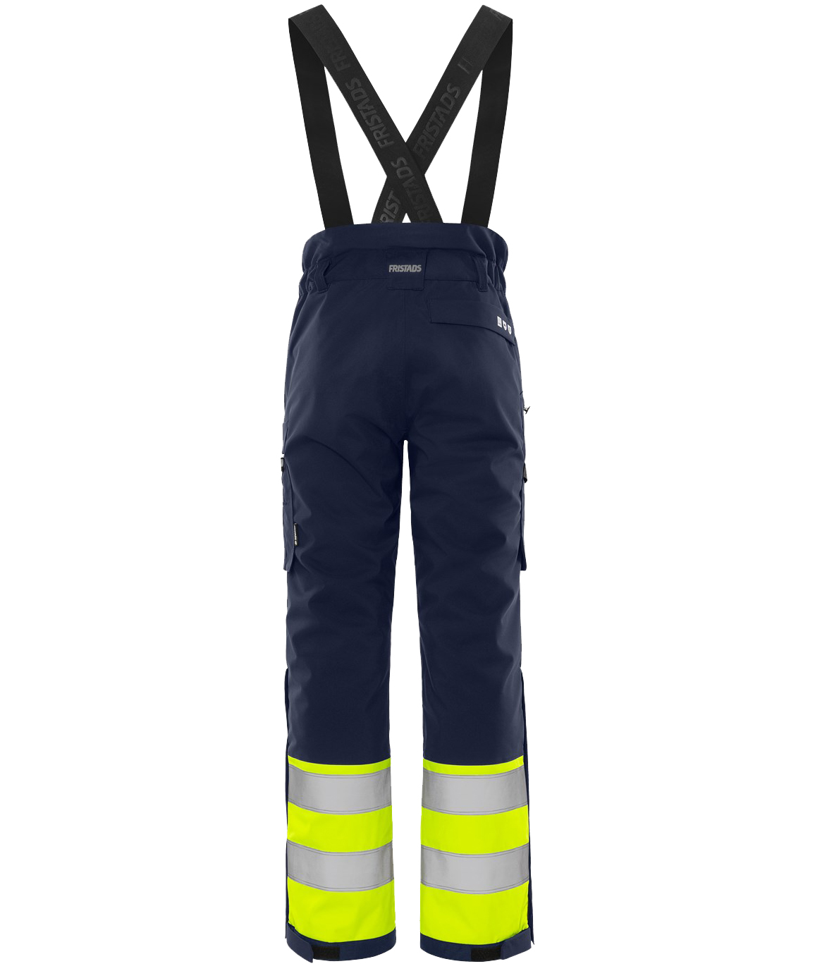 Fristads winter trousers 2681 GLPS, Hi-Vis yellow/marine, large image number 2
