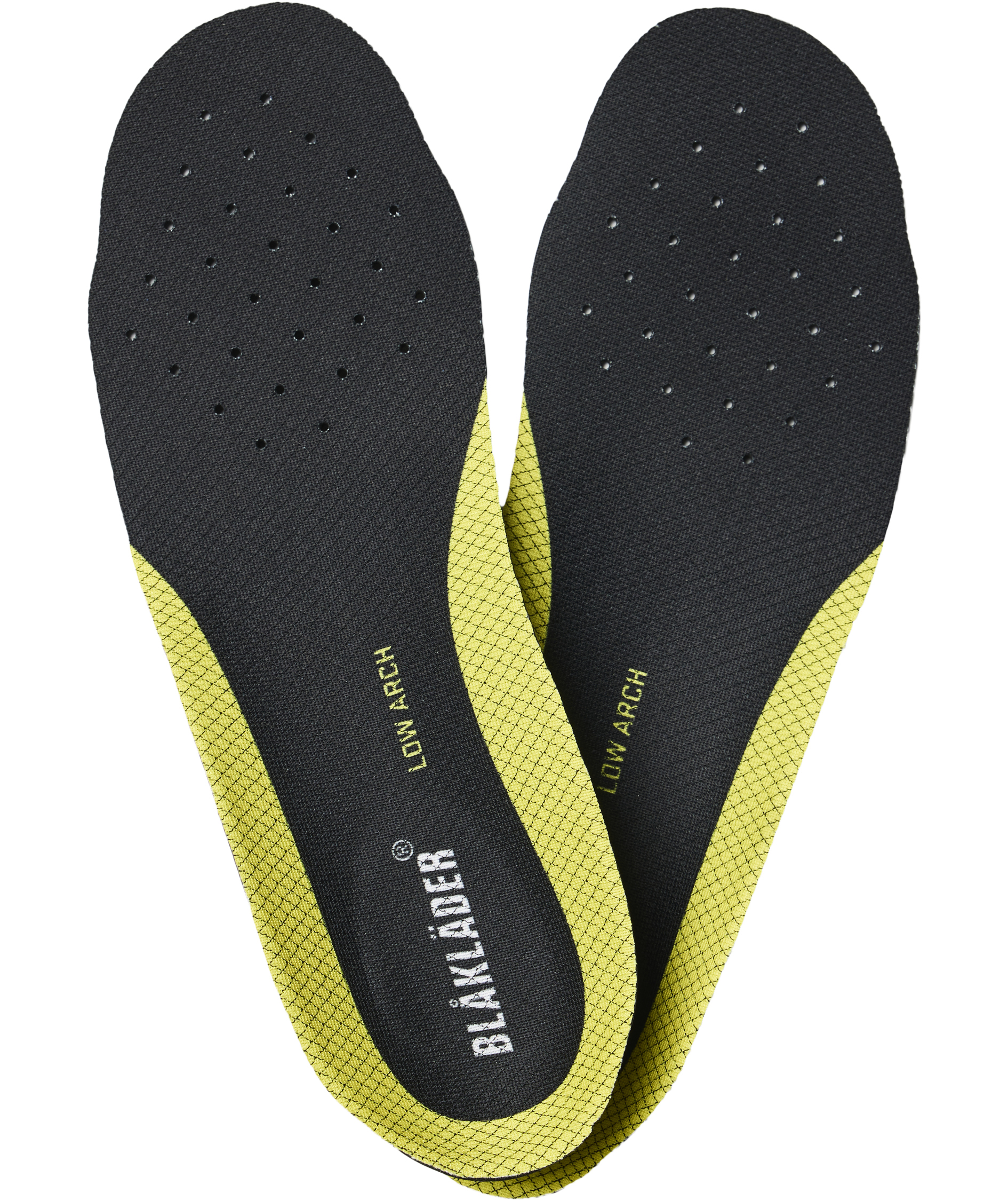 Bl&aring;kl&auml;der insoles with low arch support, Black