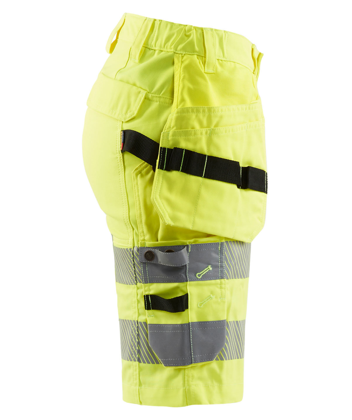Bl&aring;kl&auml;der women's craftsman shorts, Hi-Vis Yellow, large image number 1