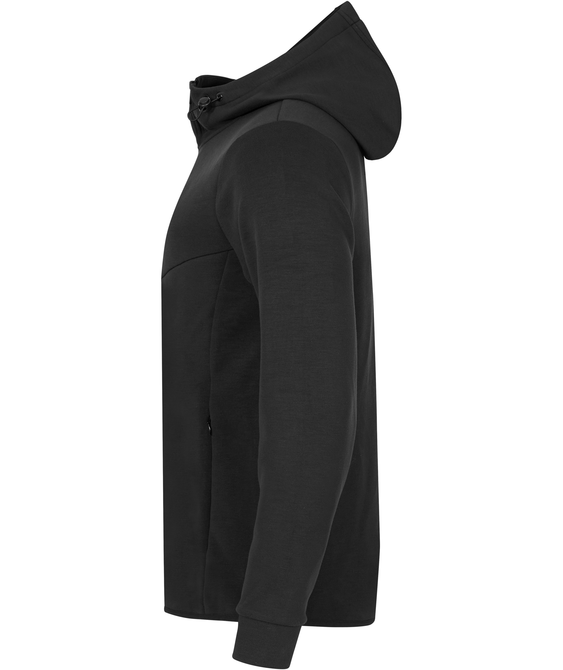 Clique Hayden Hoody Full Zip hettegenser med glidel&aring;s, Black, large image number 3