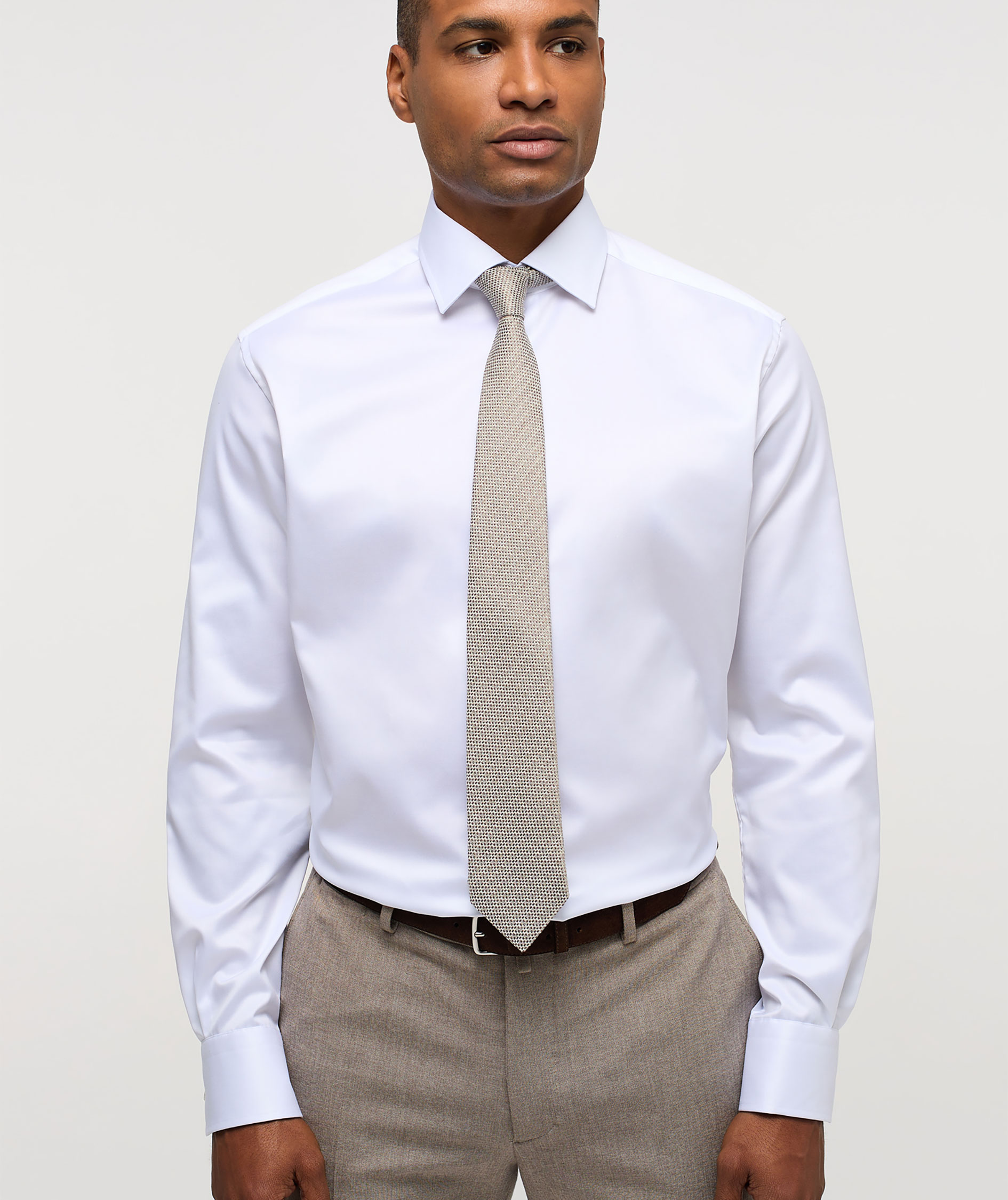 Eterna Gentle Modern fit shirt, White, large image number 1