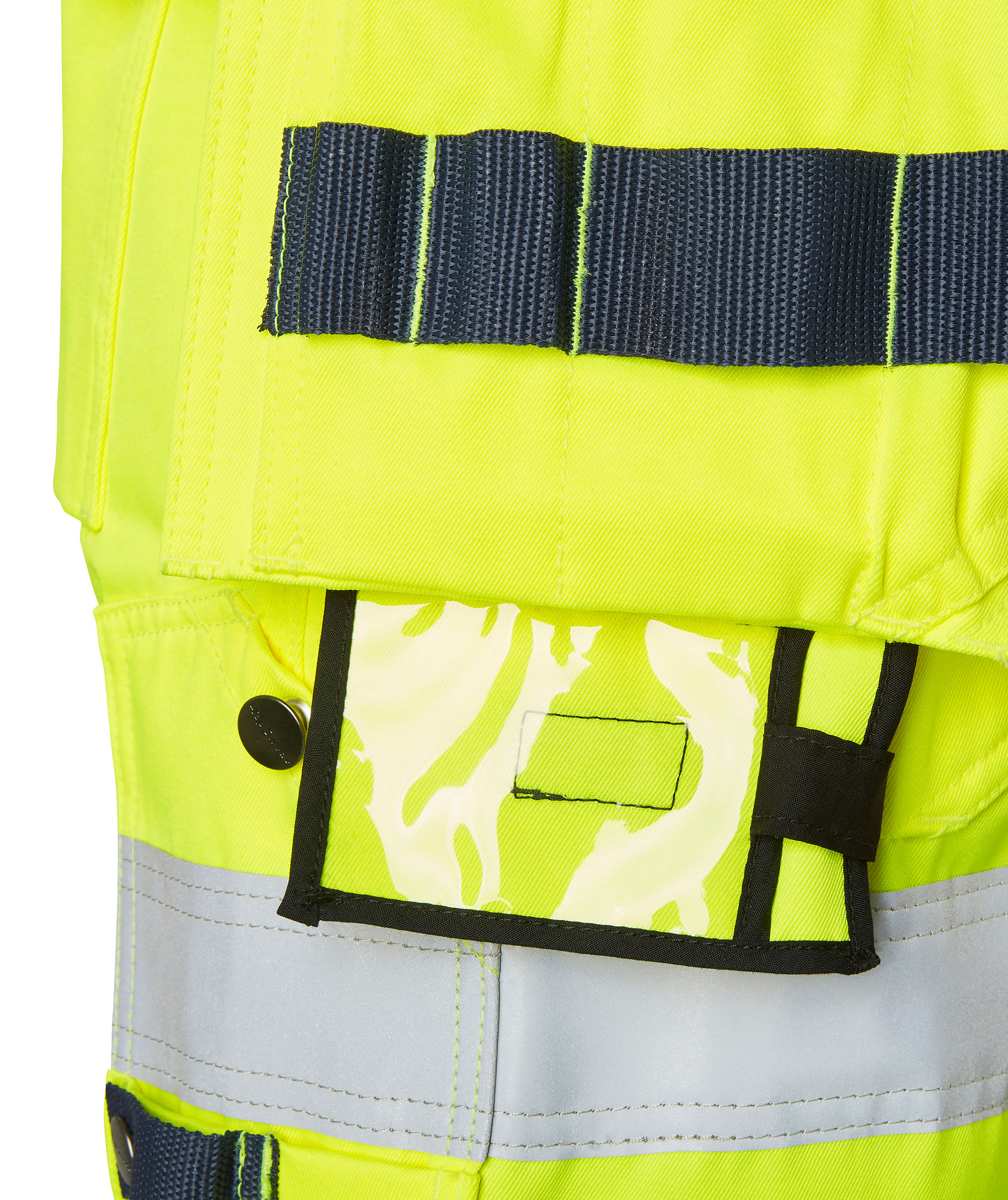 Top Swede hantverksshorts 195, Varsel Gul, large image number 4