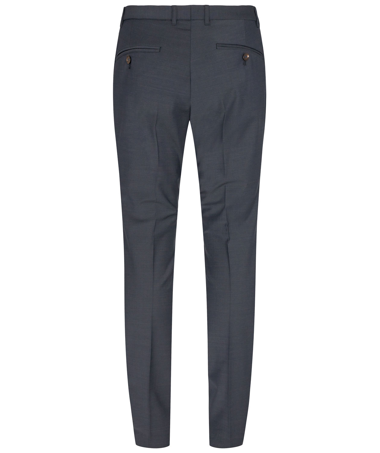 Sunwill Weft Stretch Fitted uldbukser, Navy, large image number 2