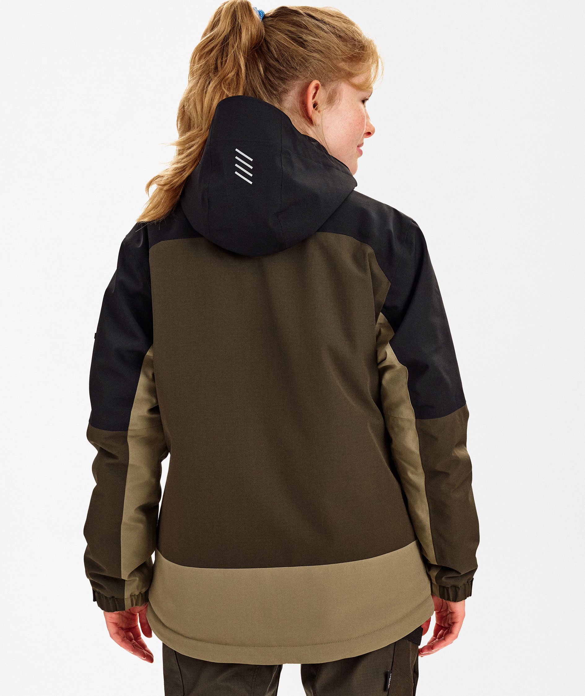 Engel Entire dame vinterjakke, Forest Green/Black, large image number 4