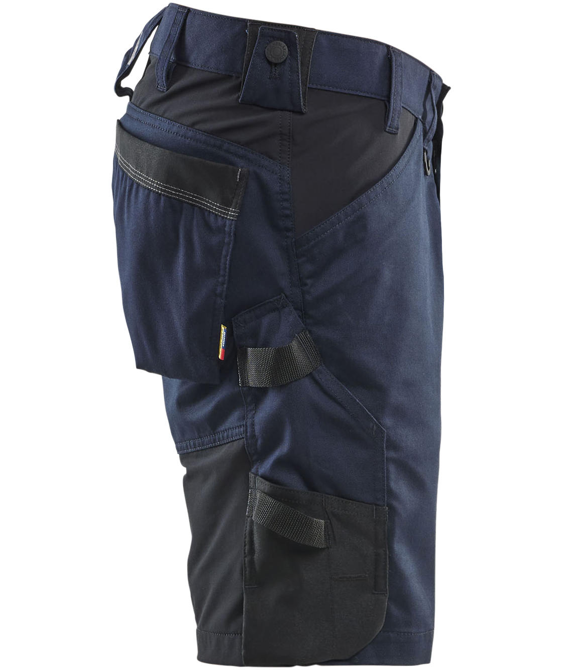 Bl&aring;kl&auml;der arbejdsshorts, M&oslash;rk Marine, large image number 2