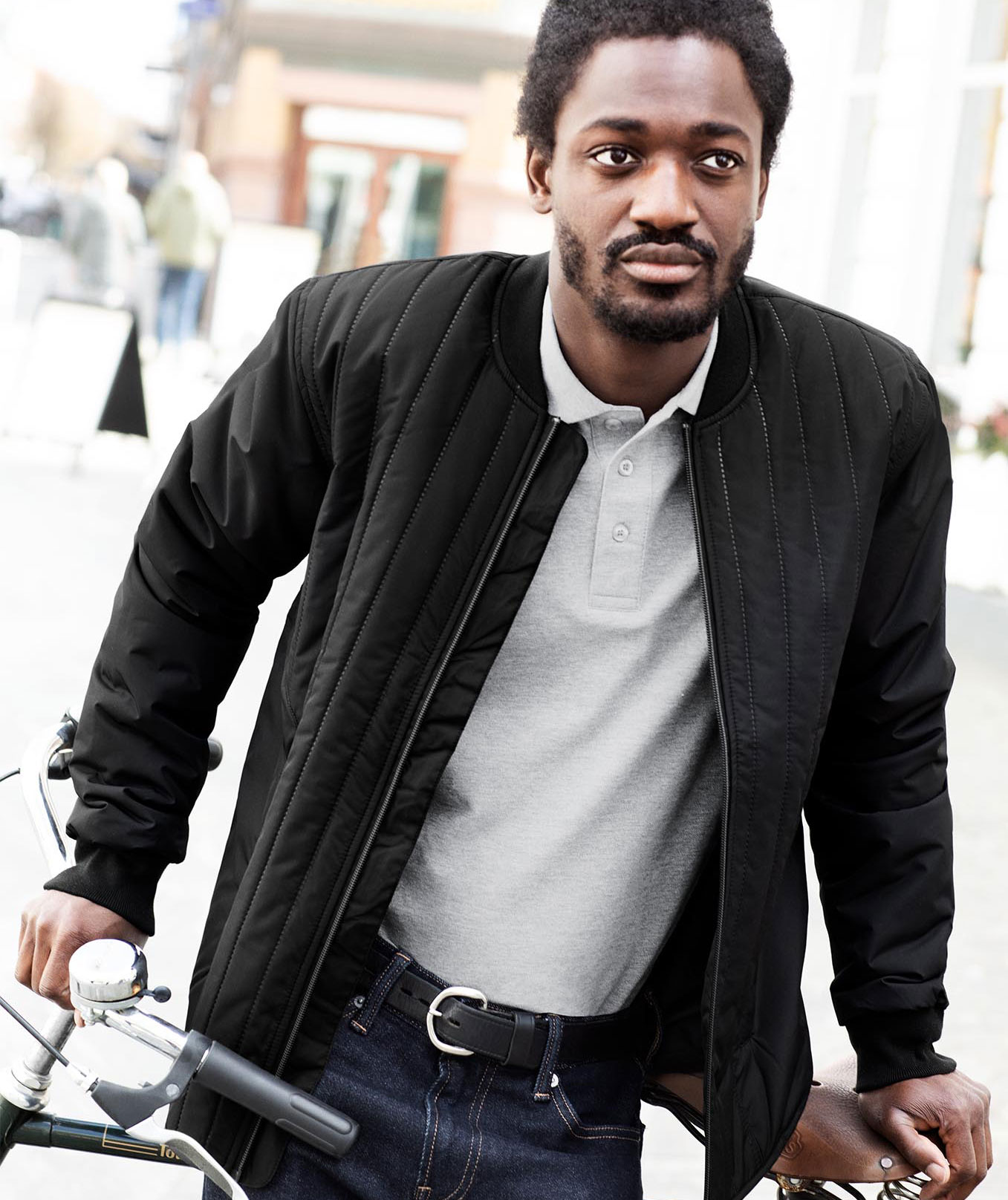 ID Lang&auml;rmliges Poloshirt mit Stretch