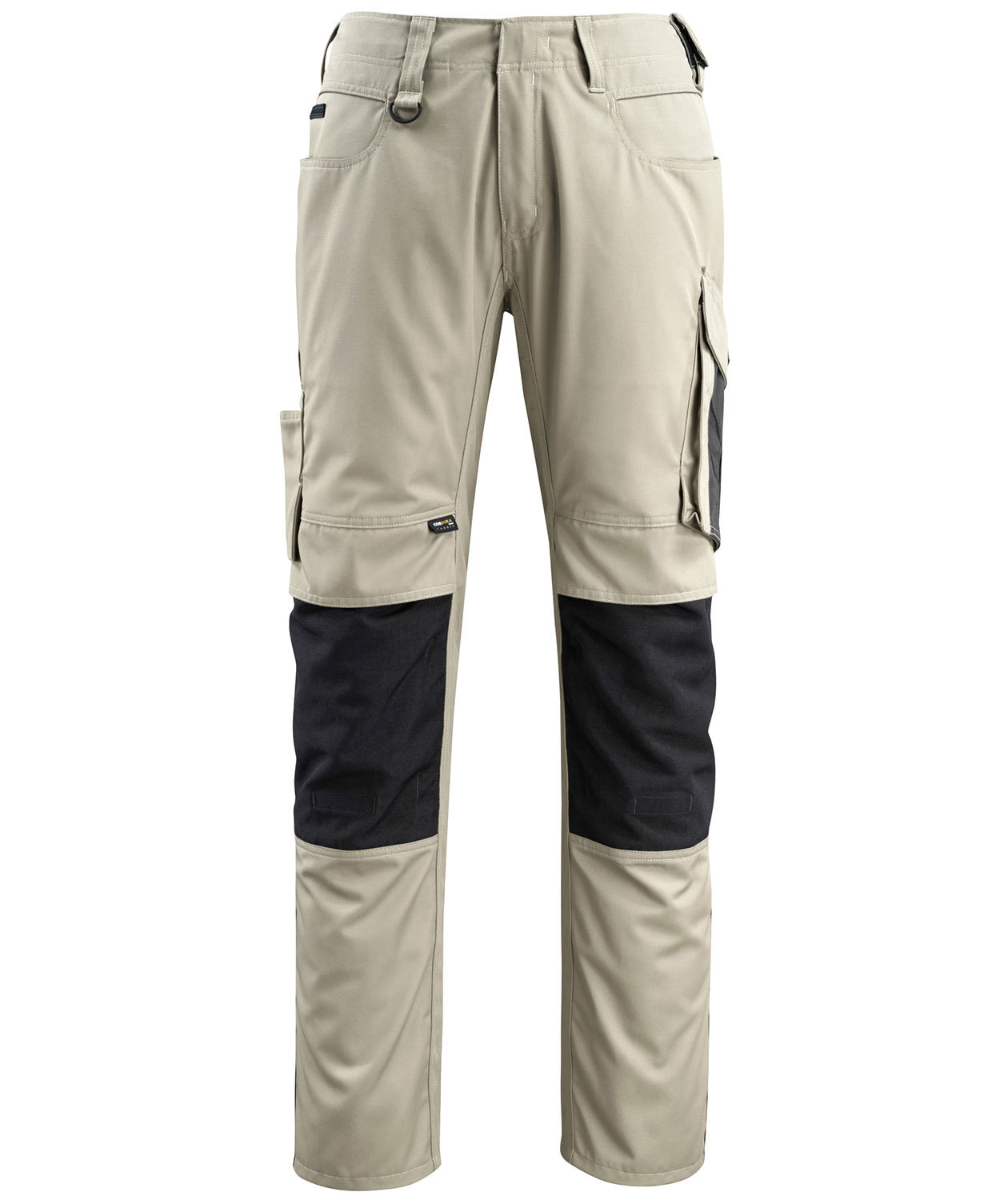 Mascot Mannheim Arbeitshose, leicht, Khaki/Schwarz, Khaki/Schwarz, swatch