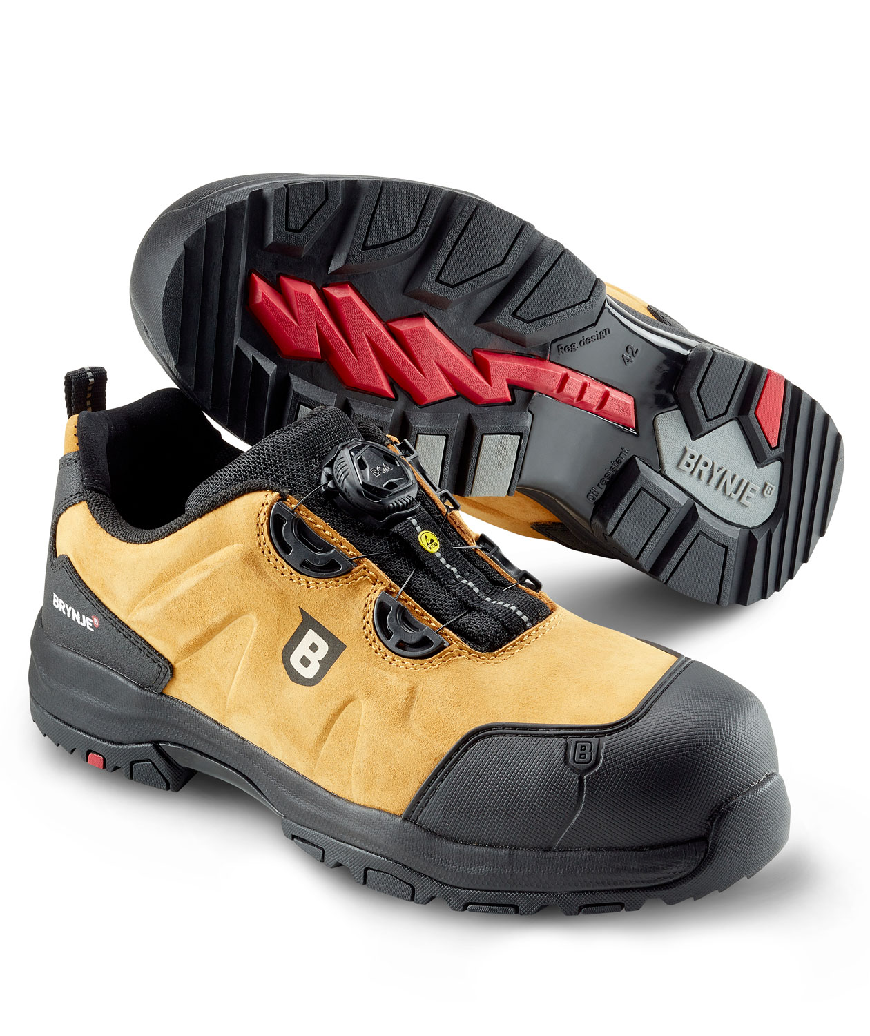 Brynje Lion safety shoes S3, Black