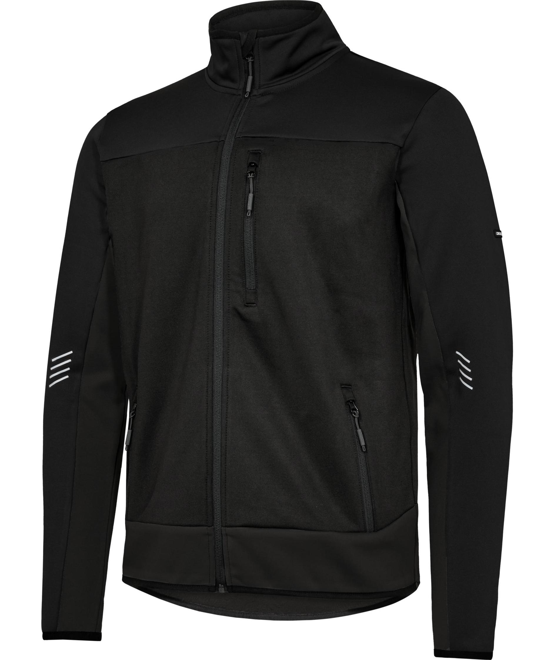 Engel Entire midlayer cardigan, Sort, large image number 2