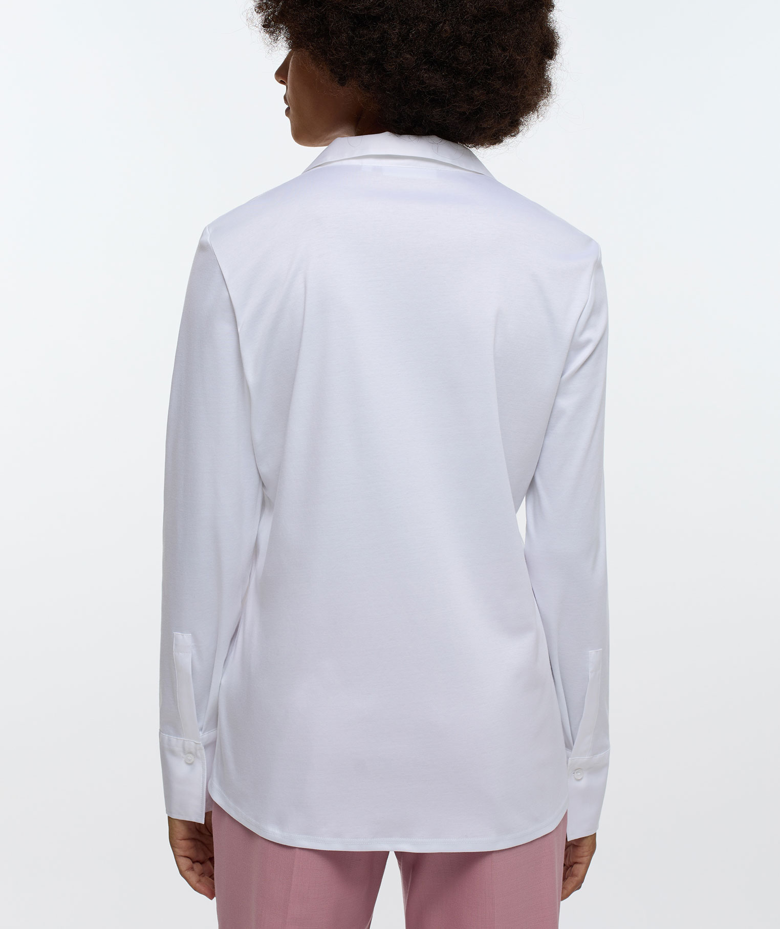 Eterna Jersey Regular fit skjorta dam, White, large image number 2