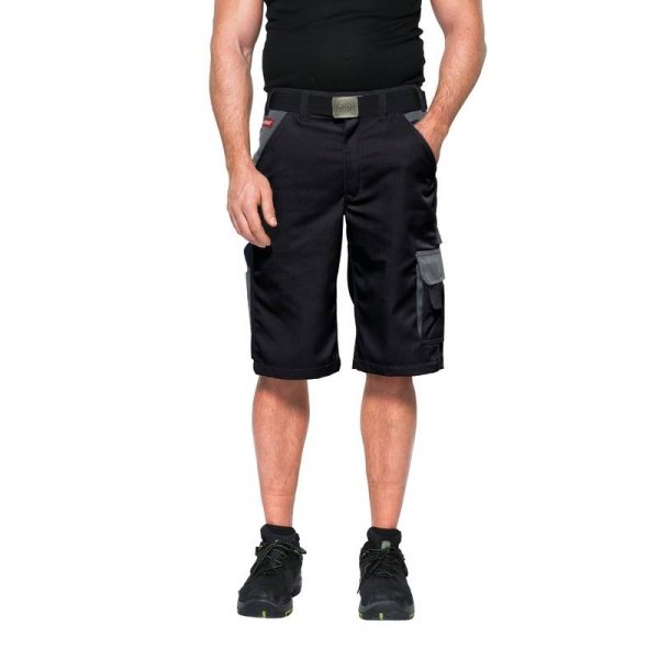 Kansas Icon arbeidsshorts, Svart/Gr&aring;, large image number 2