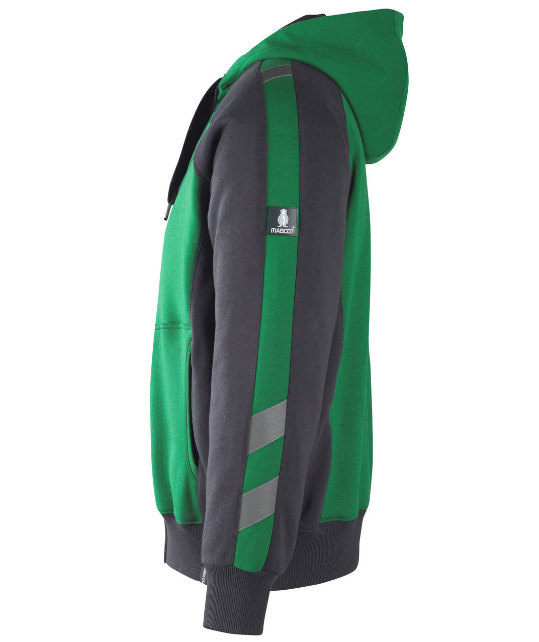 Mascot Wiesbaden hettegenser, Gr&oslash;nn/Svart, large image number 1