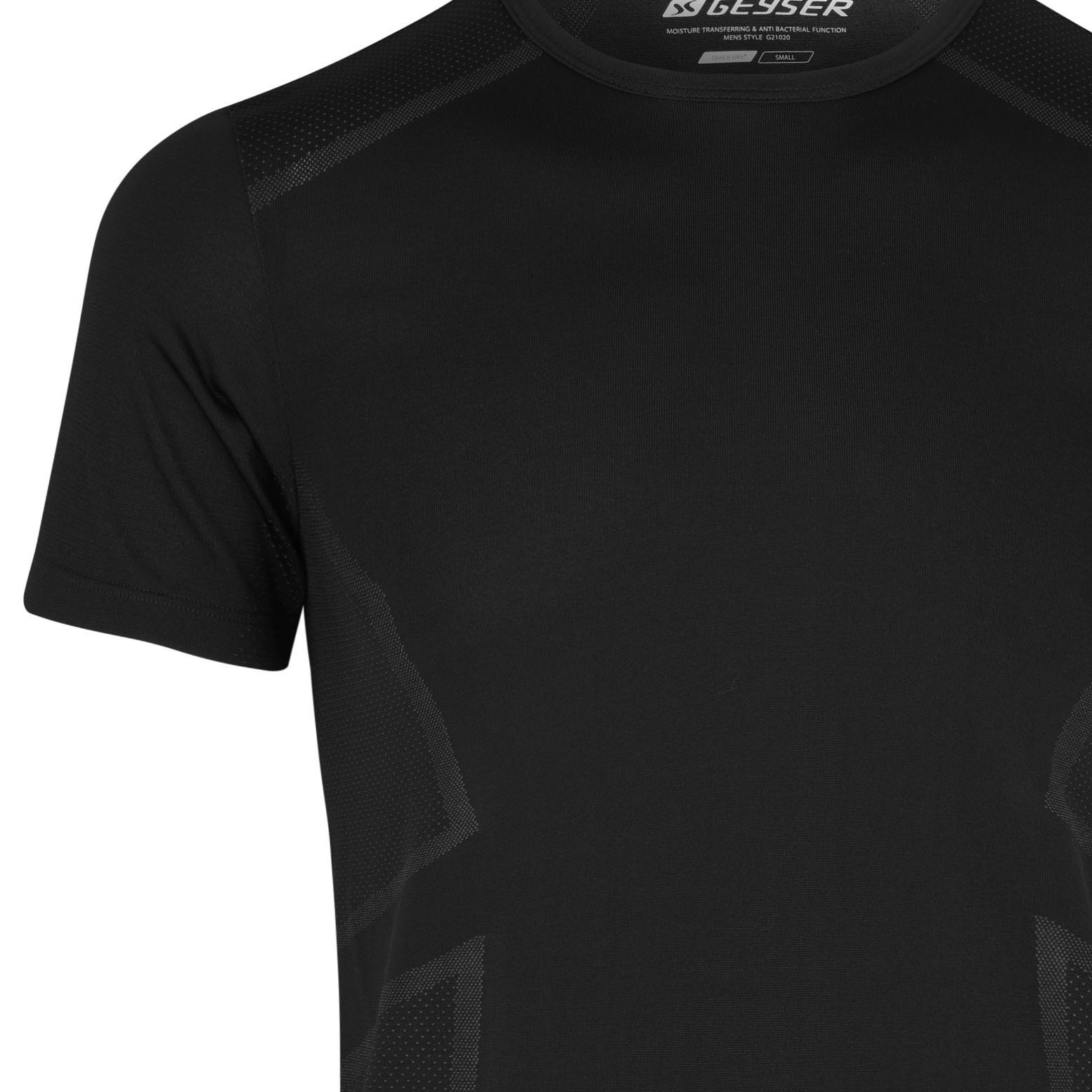 GEYSER seamless T-shirt, Sort, large image number 4