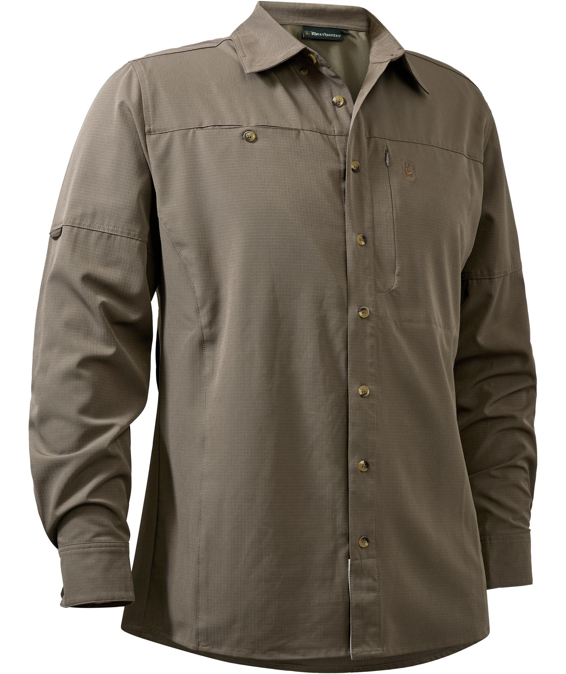 Deerhunter Canopy shirt, Stone Grey