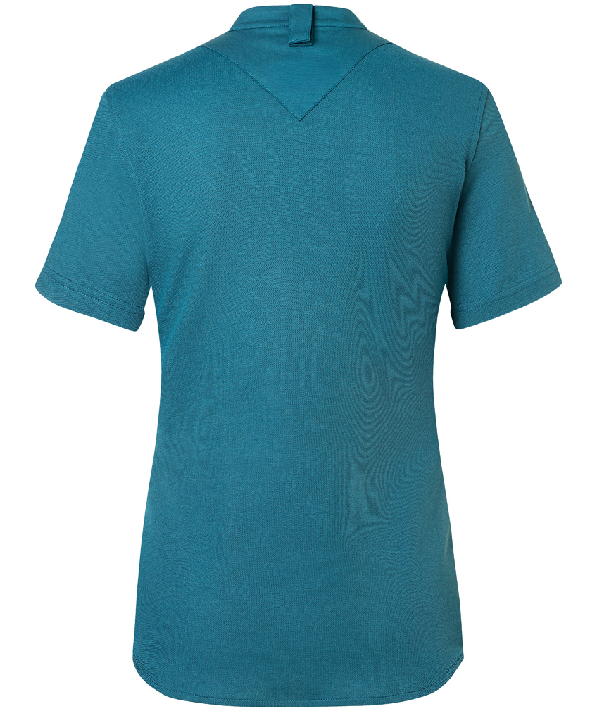 Karlowsky DIAMOND CUT&reg; Avantgarde kort&aelig;rmet dame kokkejakke, Dark Petrol, large image number 2