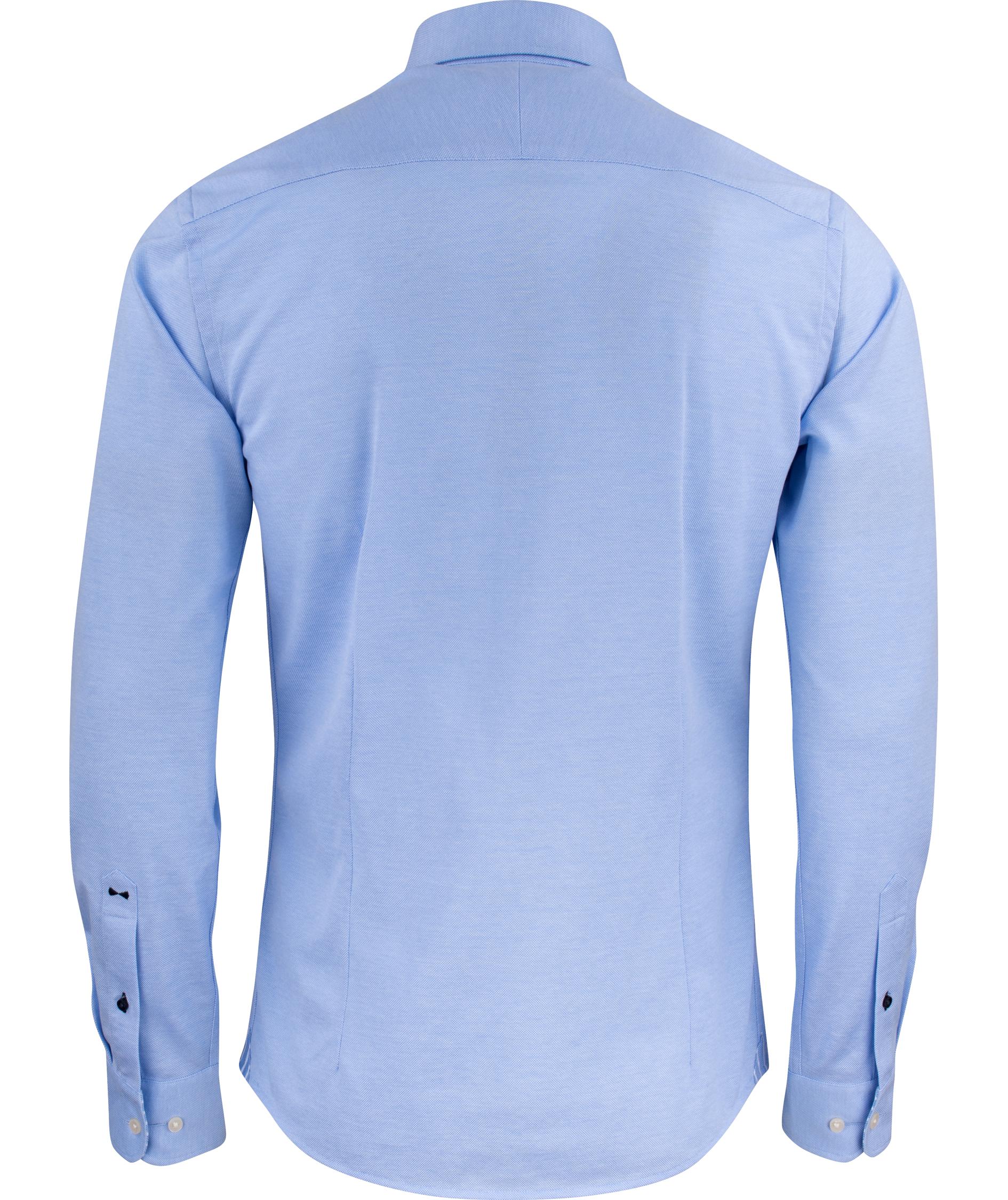 J. Harvest & Frost Indigo Bow regular fit skjorte, Sky Blue