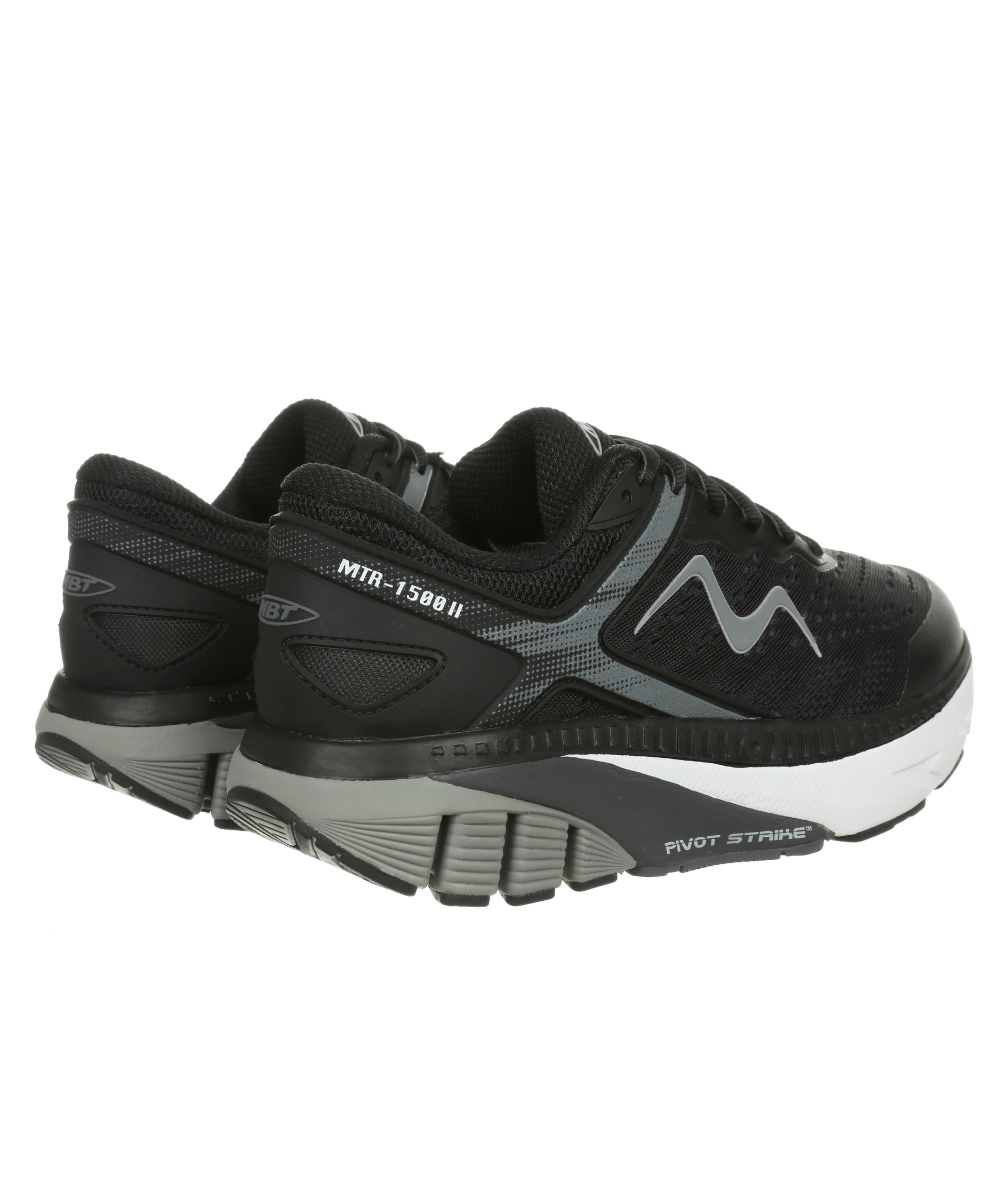 MBT MRT 1500 II dame l&oslash;pesko, Svart, large image number 2