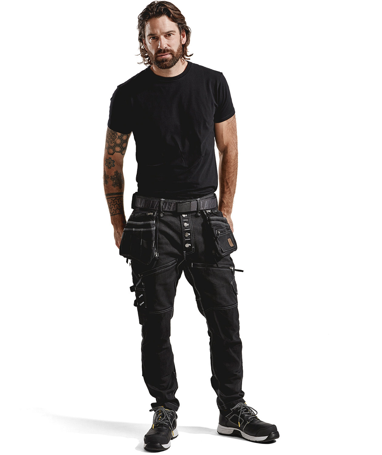 Bl&aring;kl&auml;der h&aring;ndverksbukse X1999, Svart