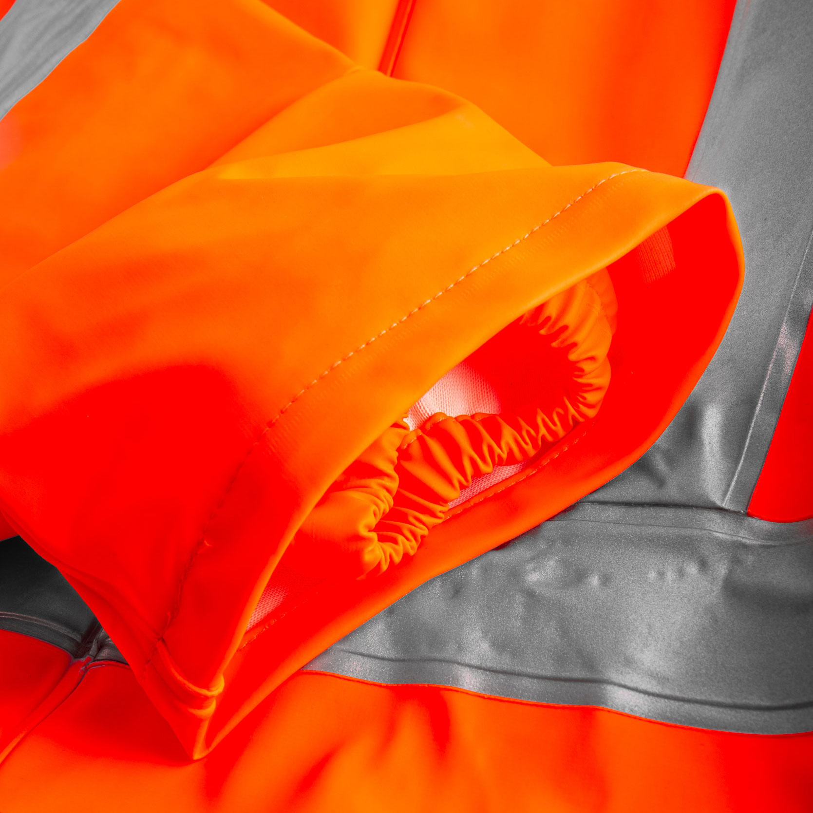 Lyngs&oslash;e Multinorm Regenoverall, Hi-vis Orange, large image number 3