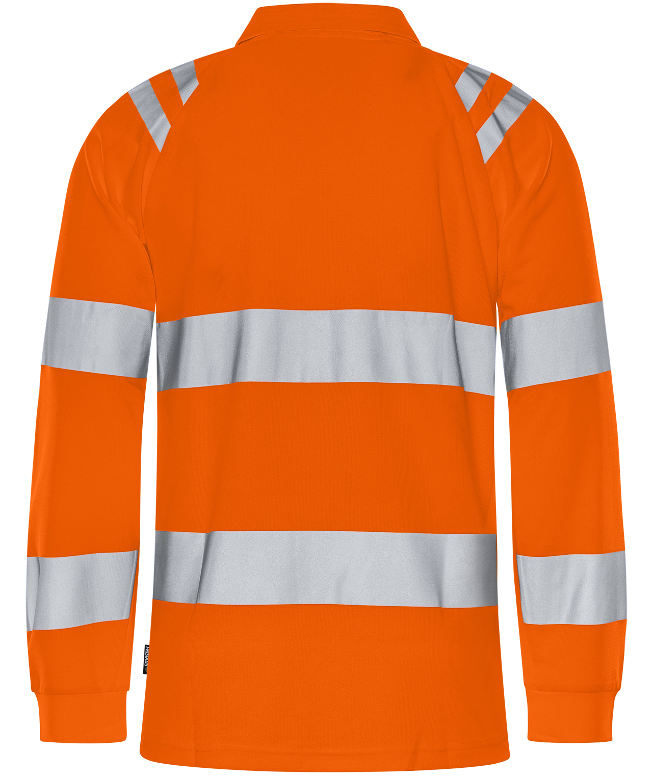 Fristads lang&auml;rmliges Poloshirt 7864 GPST, Hi-vis Orange, large image number 1