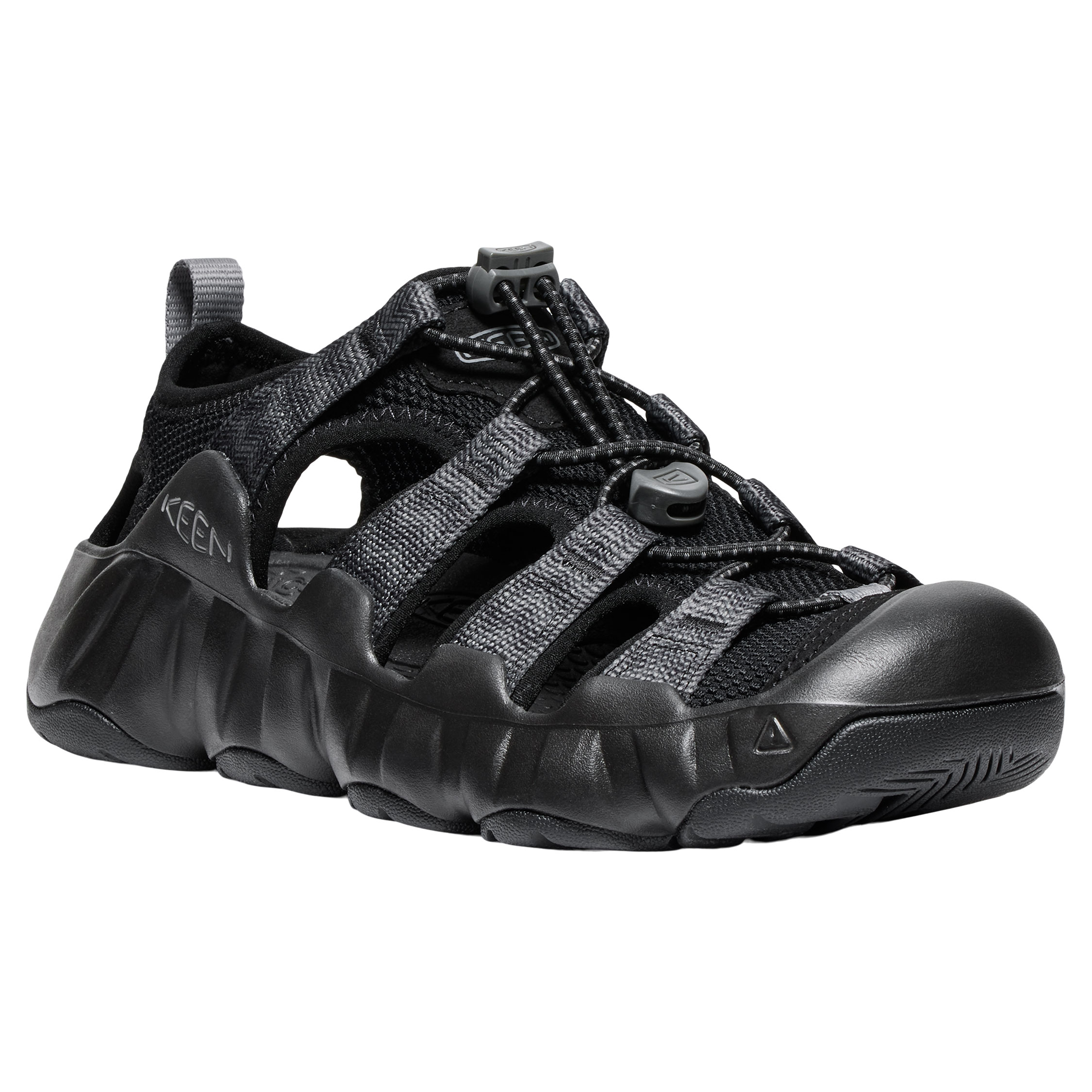 Keen Hyperport H2 women's sandals, Black/Steel Grey, large image number 2