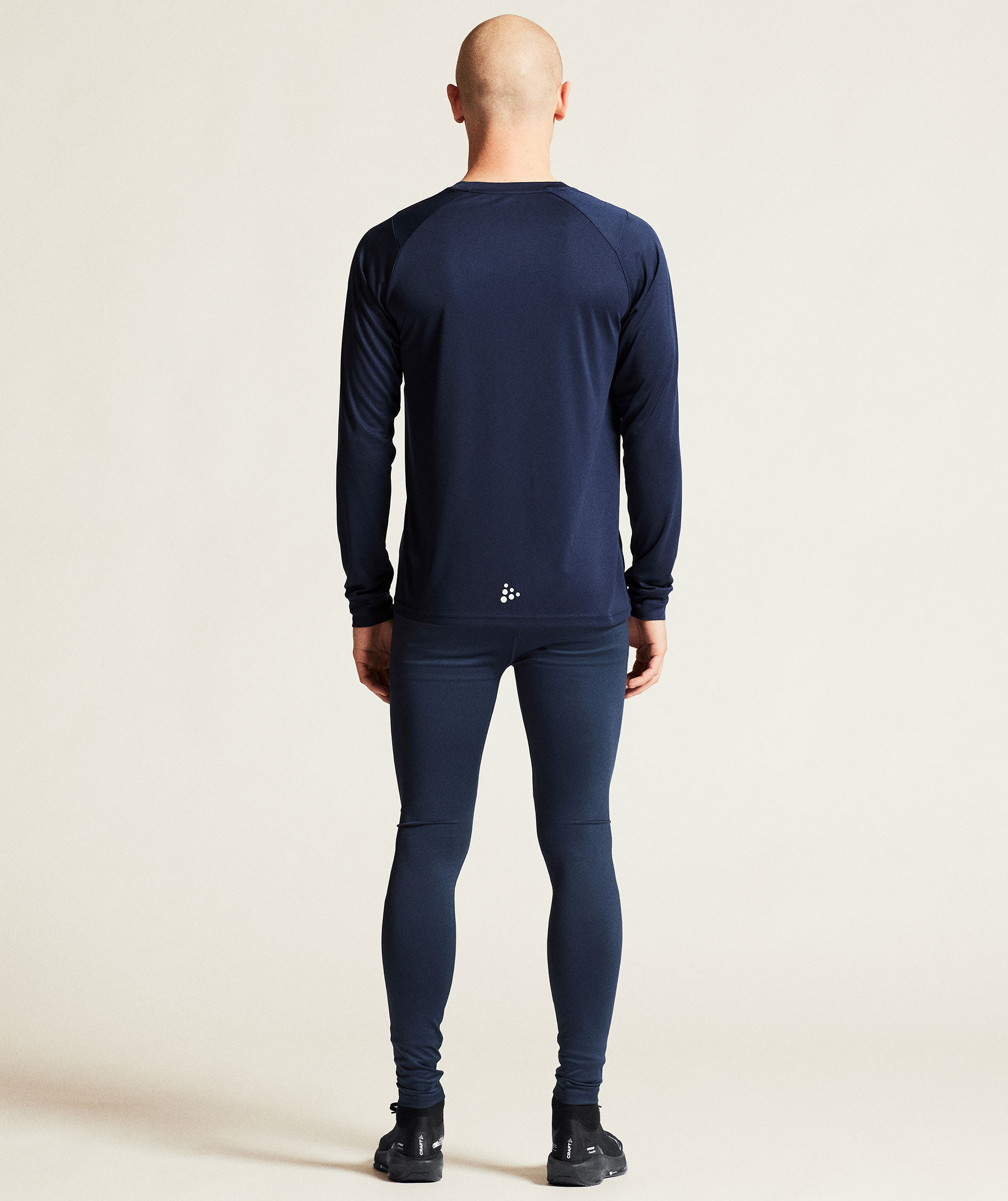 Craft Rush 2.0 lang&aelig;rmet T-shirt, Navy, large image number 7