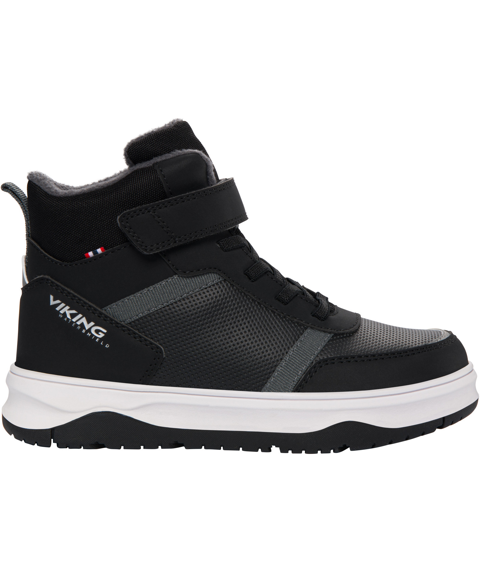 Viking Squad Warm WP 1V boots for kids, Black, large image number 0