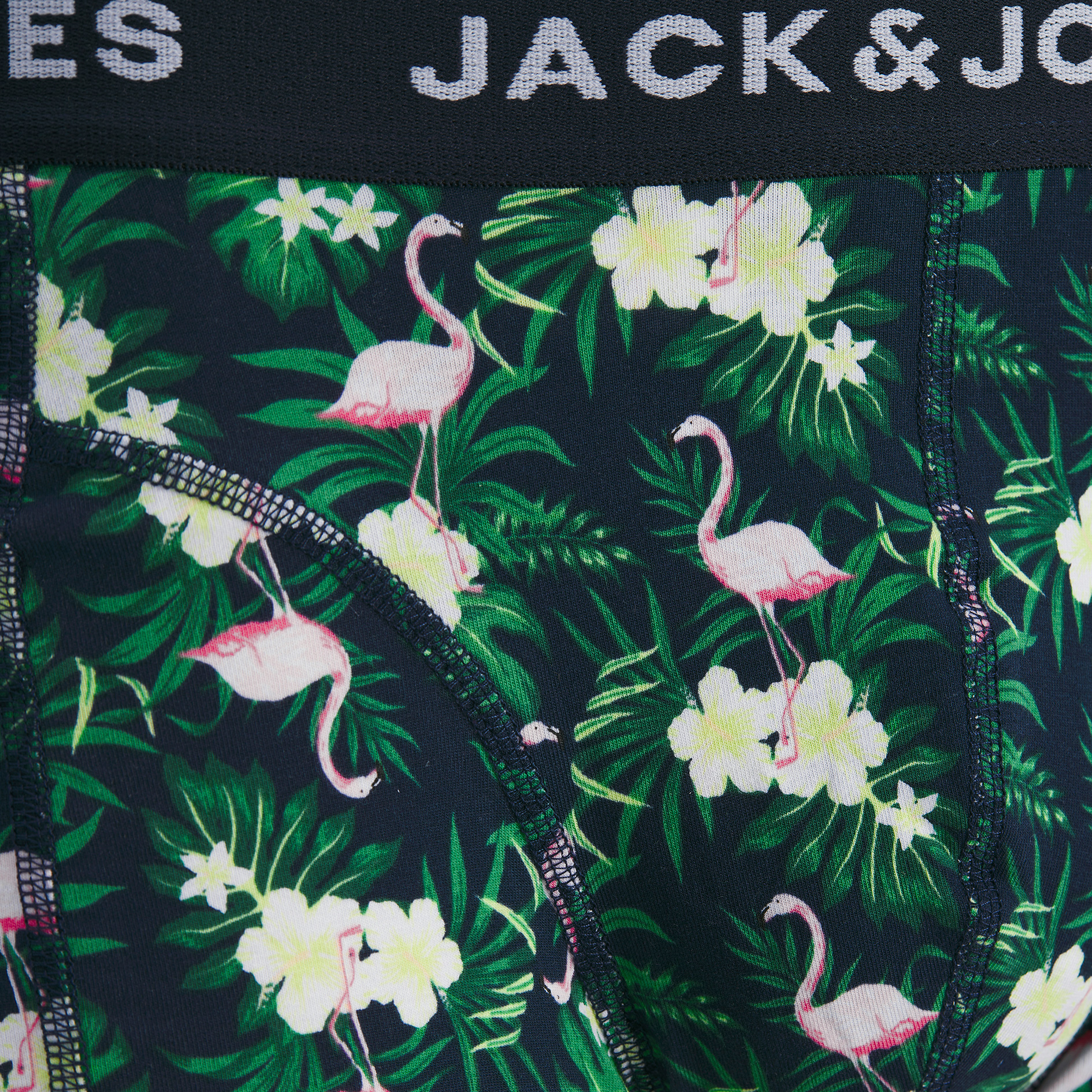 Jack & Jones JACFLAMINGO FLOWER 3-pack boxer shorts, Black, large image number 3