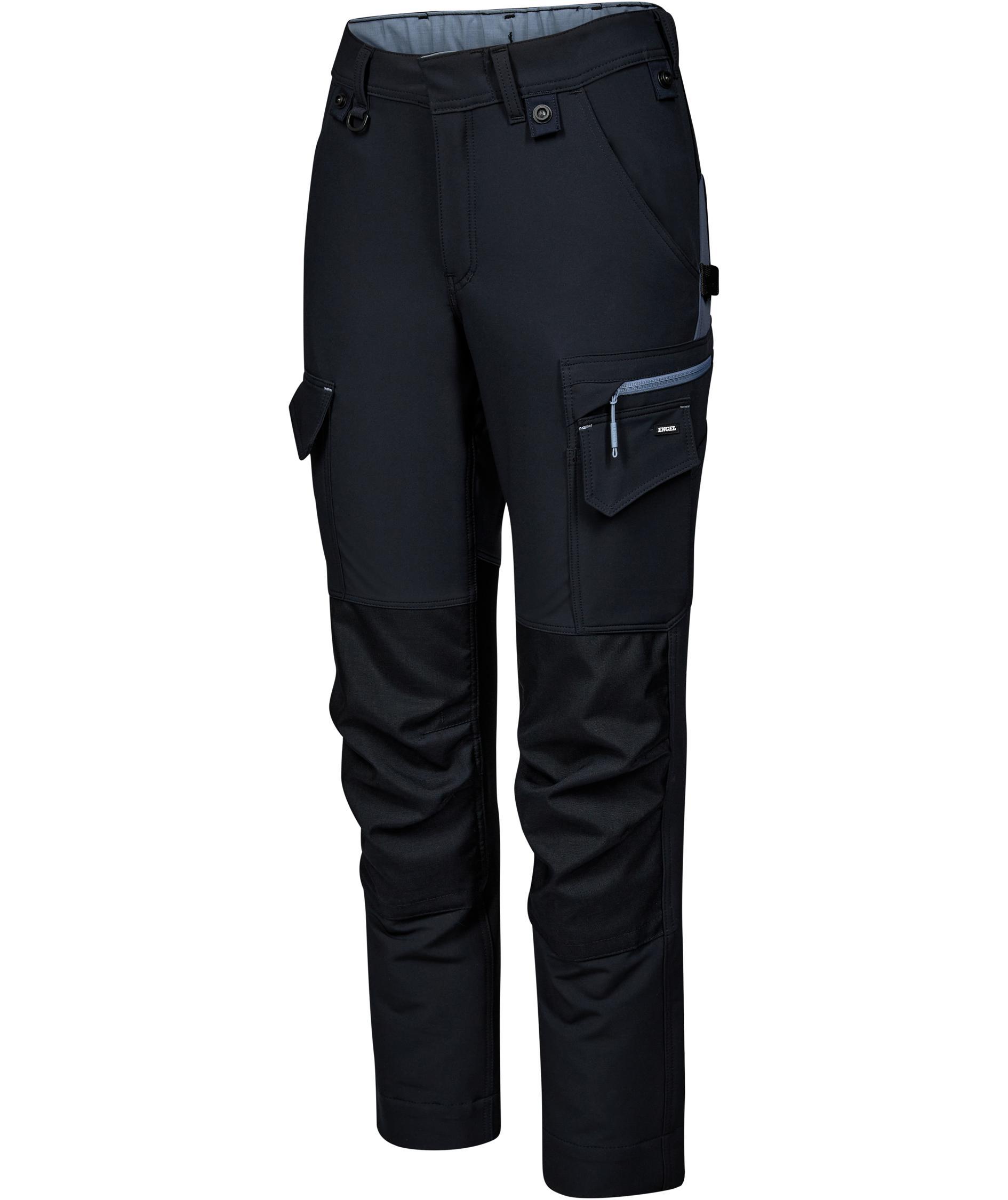 Engel Entire women's work trousers full stretch, Dark Blue/Dark Sea, large image number 4