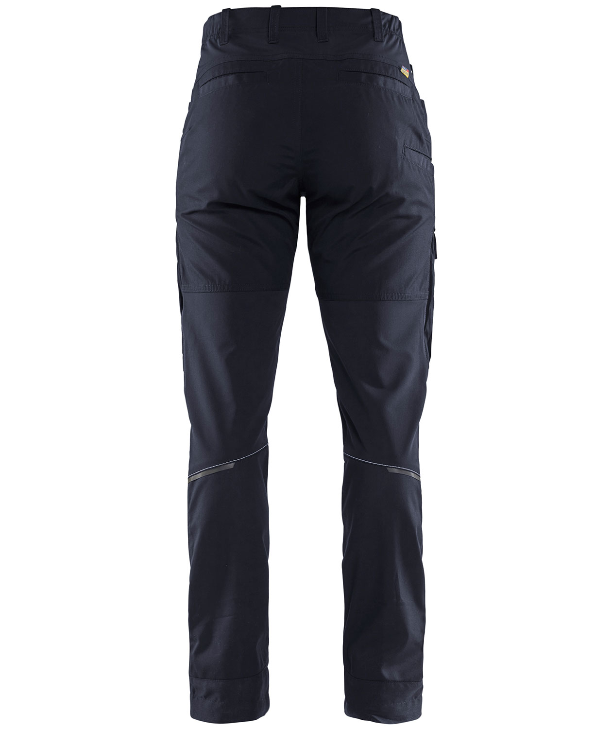 Bl&aring;kl&auml;der dame arbeidsbukse, Navy/Svart, large image number 1