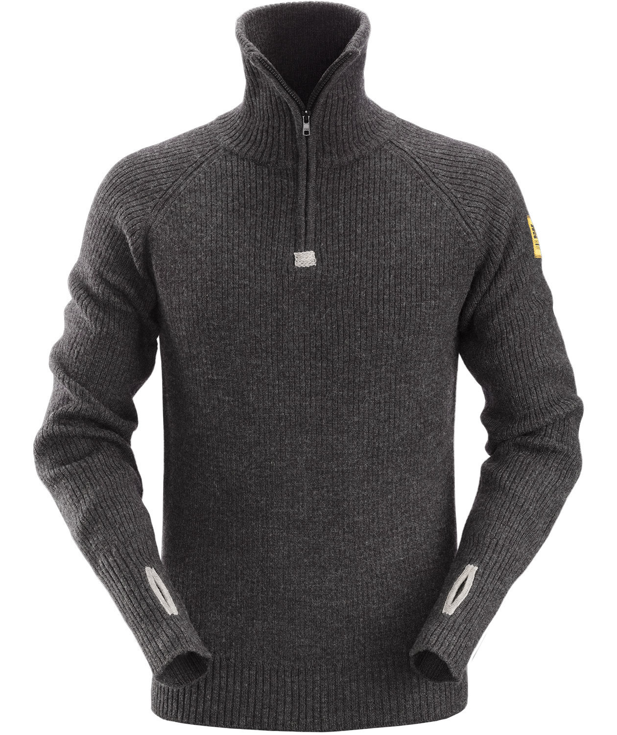 Snickers AllroundWork ullgenser med kort glidel&aring;s 2905, M&oslash;rkegr&aring; Melange, M&oslash;rkegr&aring; Melange, swatch