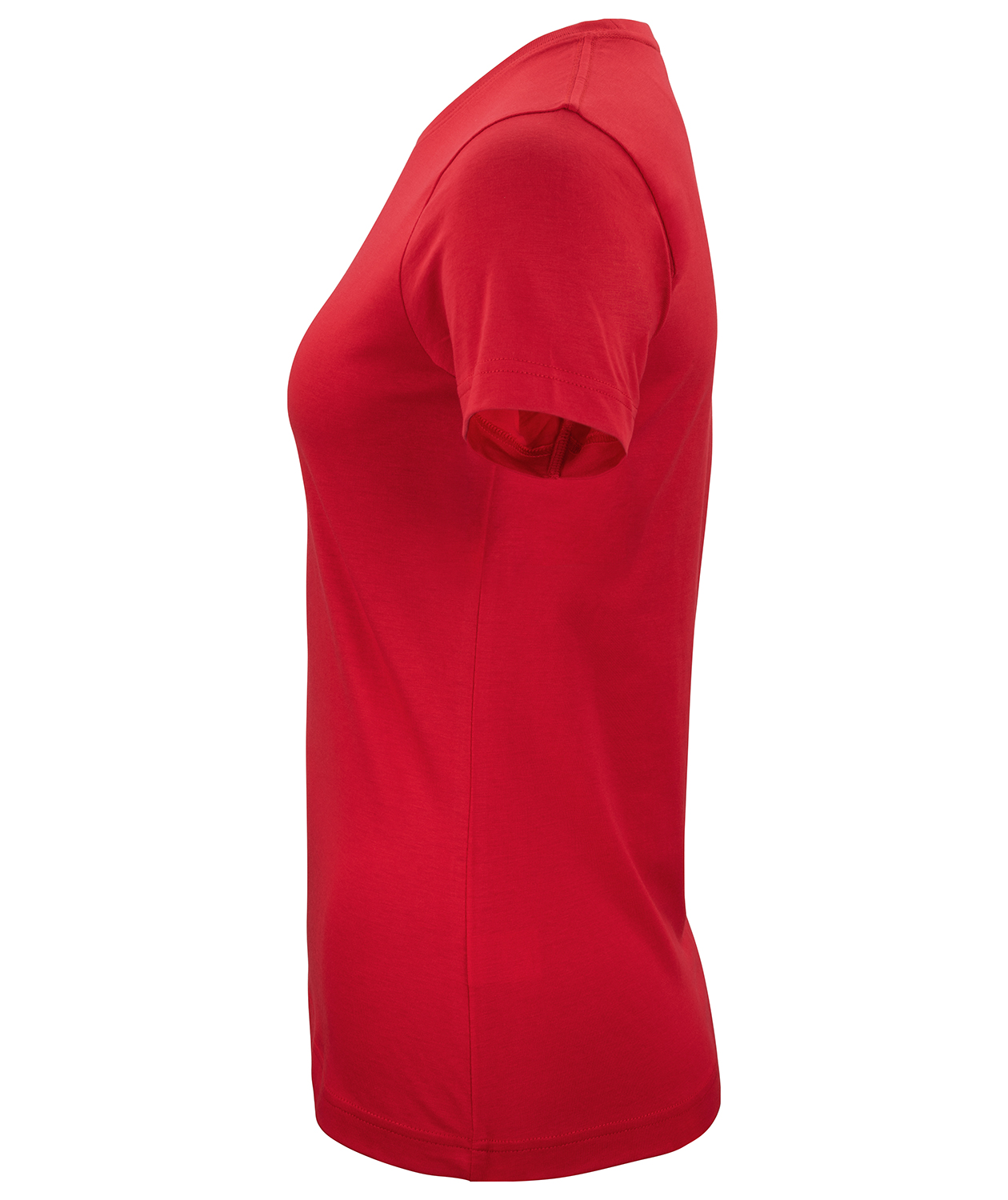 Clique Classic Damen T-Shirt, Rot, large image number 2