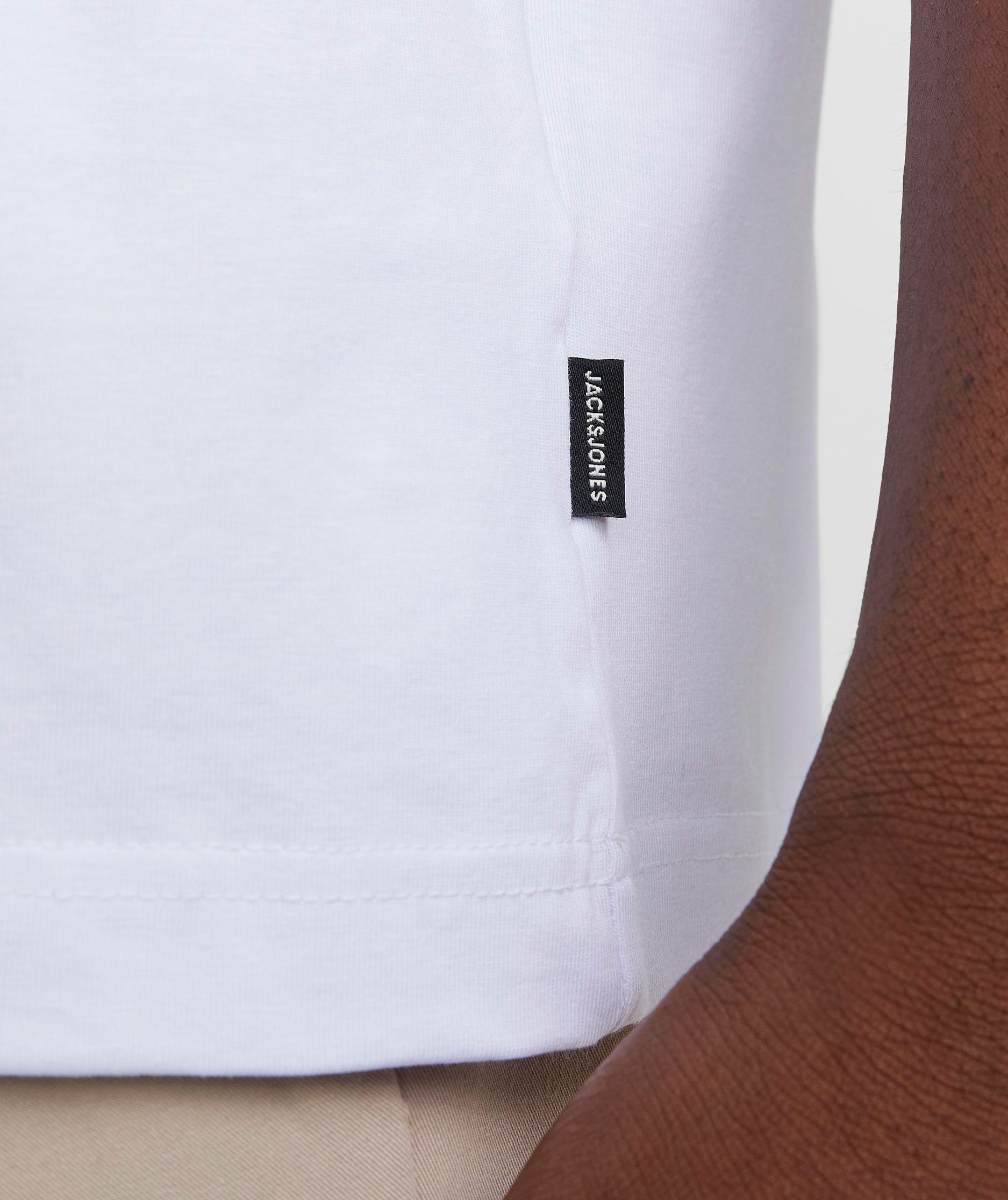 Jack & Jones JJEURBAN EDGE T-shirt, White, large image number 3