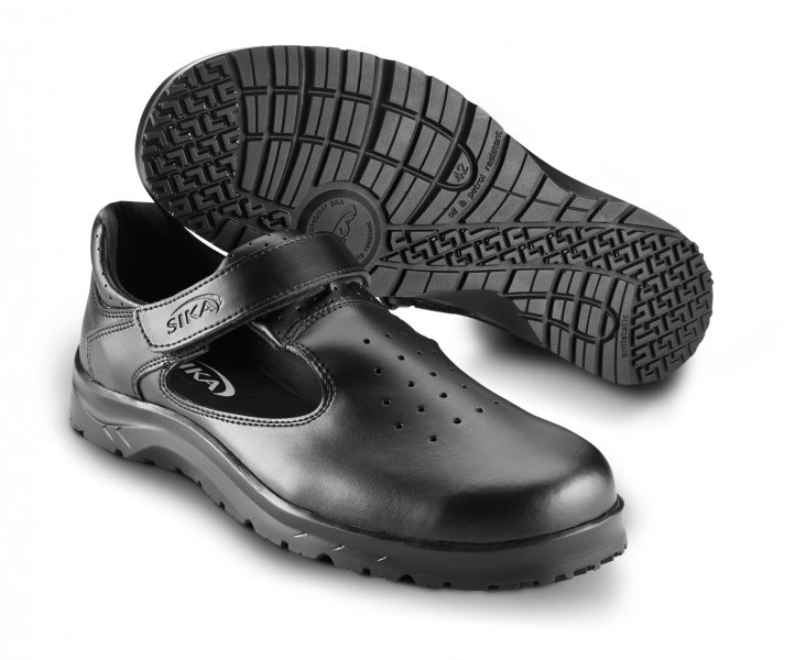 2nd quality product Sika Fusion safety shoes S1, Black, large image number 0