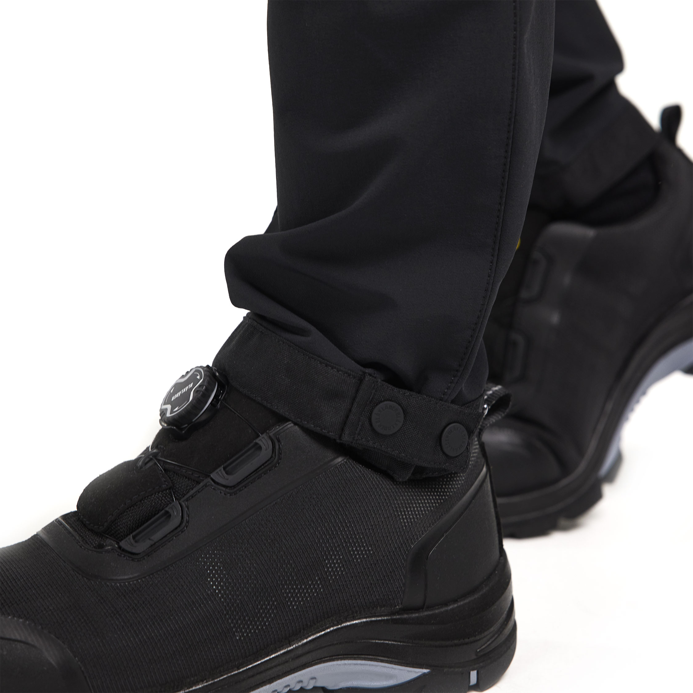 Bl&aring;kl&auml;der servicebukse full stretch, Svart/Gr&aring;, large image number 8