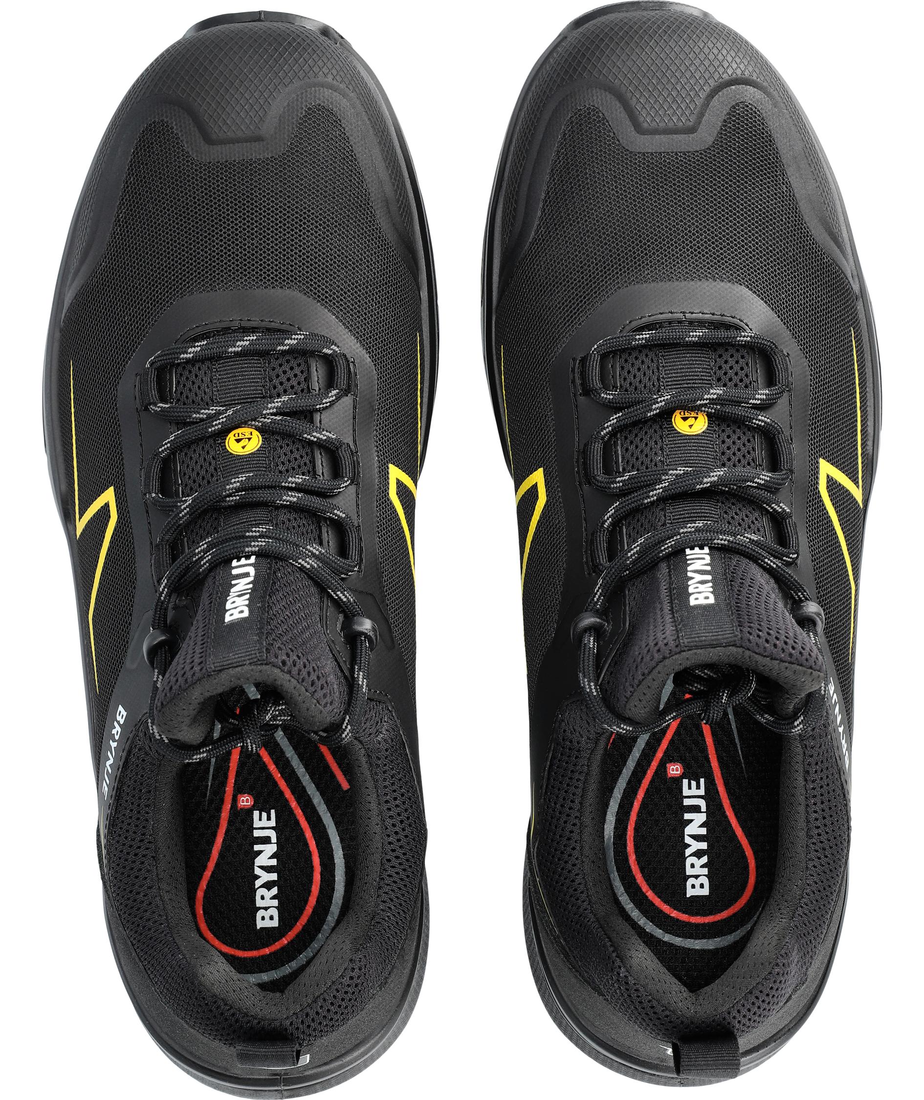 2nd quality product Brynje Bolt safety shoes S1PL, Yellow/Black, large image number 6