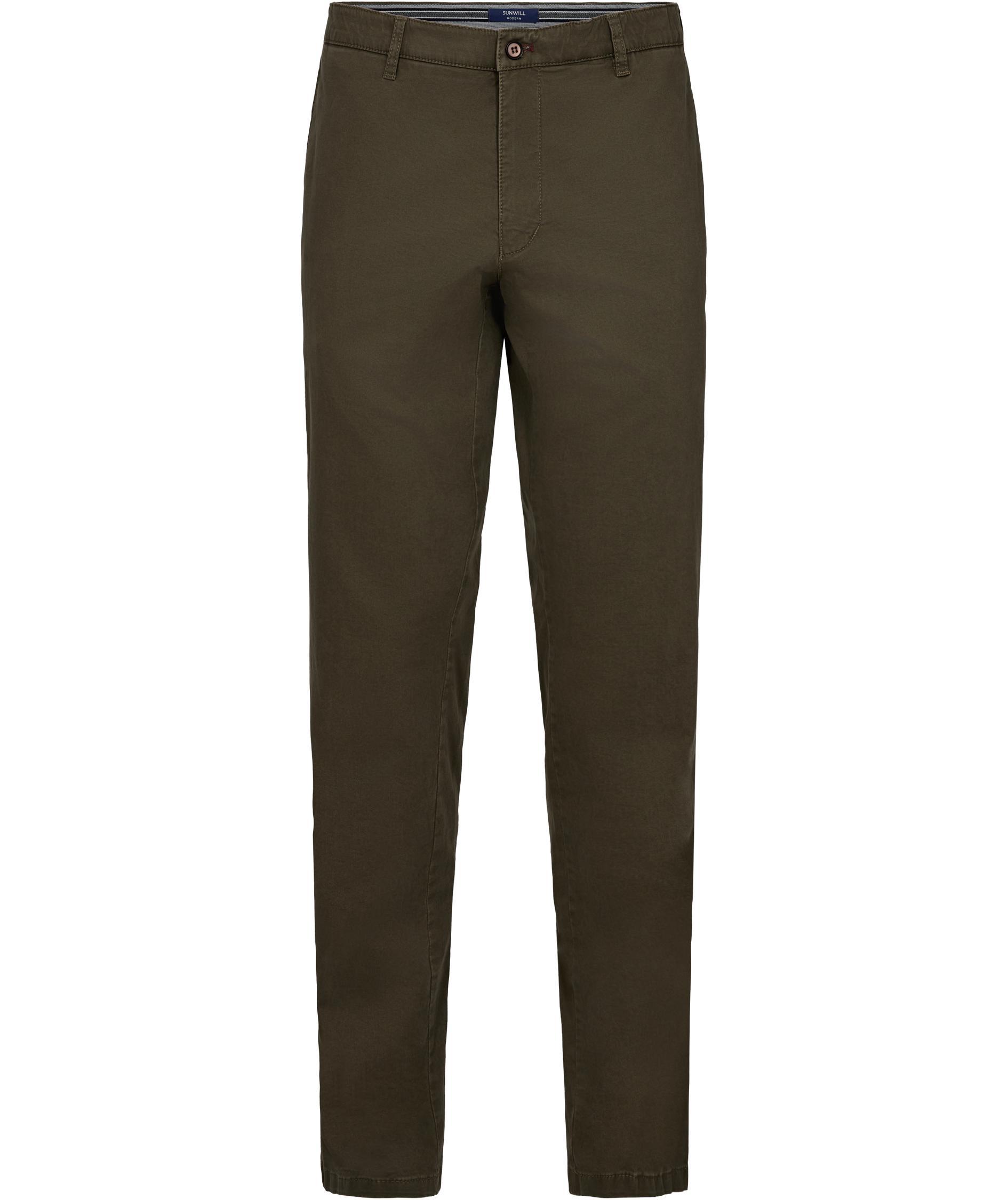 Sunwill Extreme Flex Modern fit byxa, Khaki