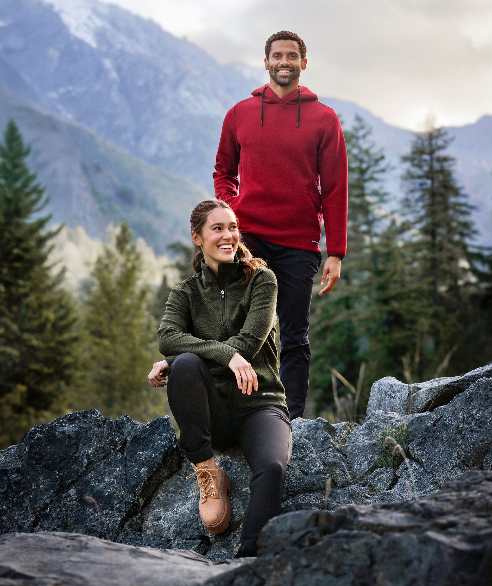 Cutter & Buck Hunts Point Damen Fleecejacke, Gr&uuml;n, large image number 5