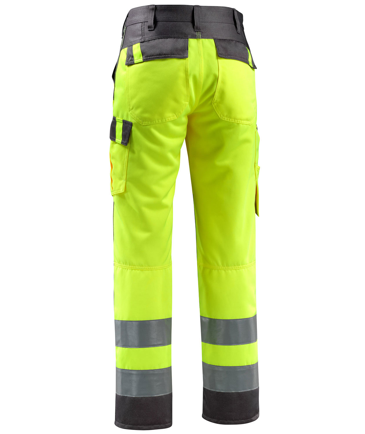 Mascot Safe Light Maitland arbeidsbukse, Hi-vis Gul/M&oslash;rk antrasitt, large image number 2