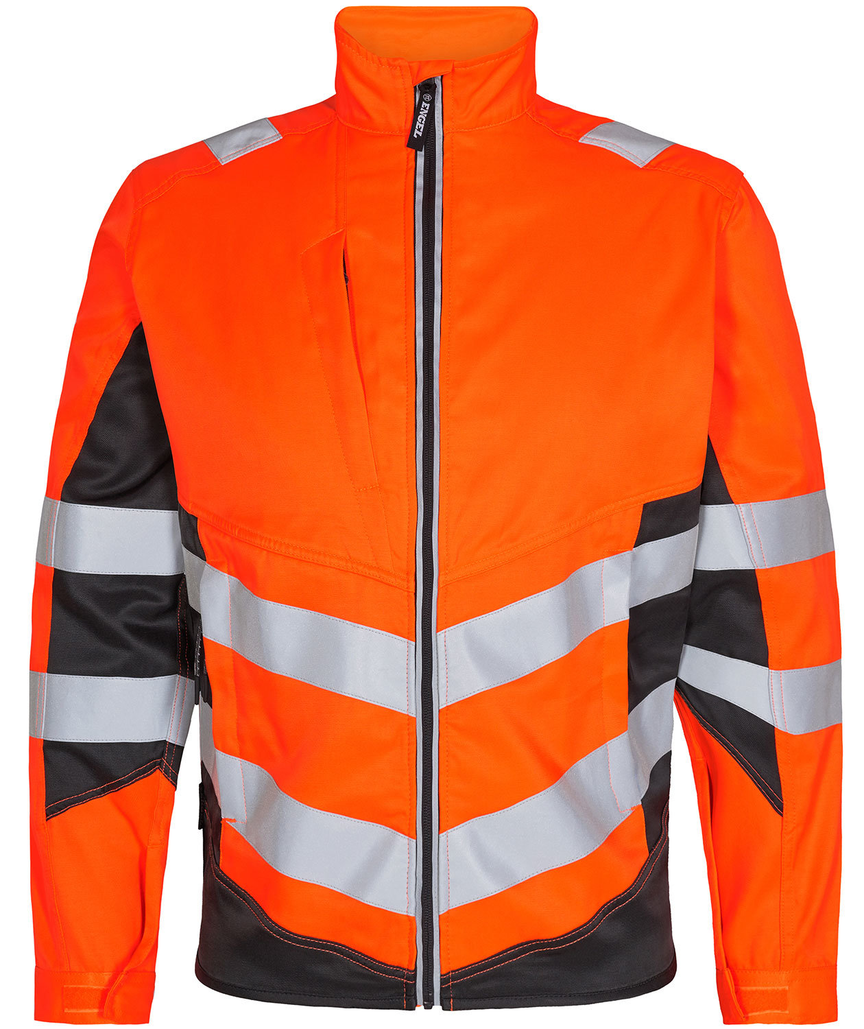 Engel Safety Light Arbeitsjacke, Hi-vis orange/Grau, Hi-vis orange/Grau, swatch