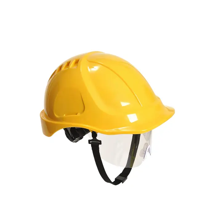 Portwest PW54 Endurance Plus Visier Schutzhelm, Gelb Portwest PW54 Endurance Plus Visier Schutzhelm, Gelb