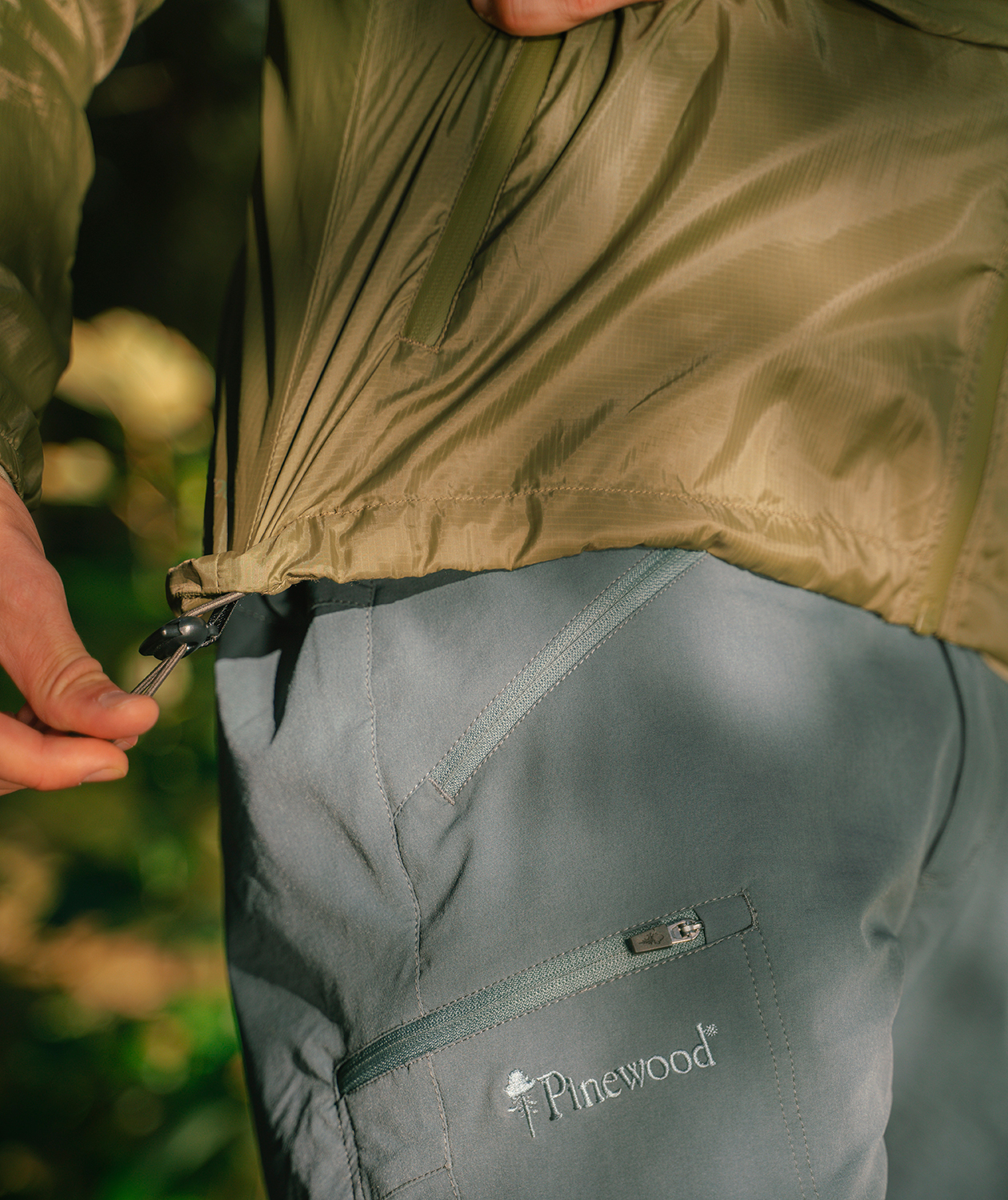Pinewood Finnveden Windblocker jakke, Gr&oslash;n, large image number 3